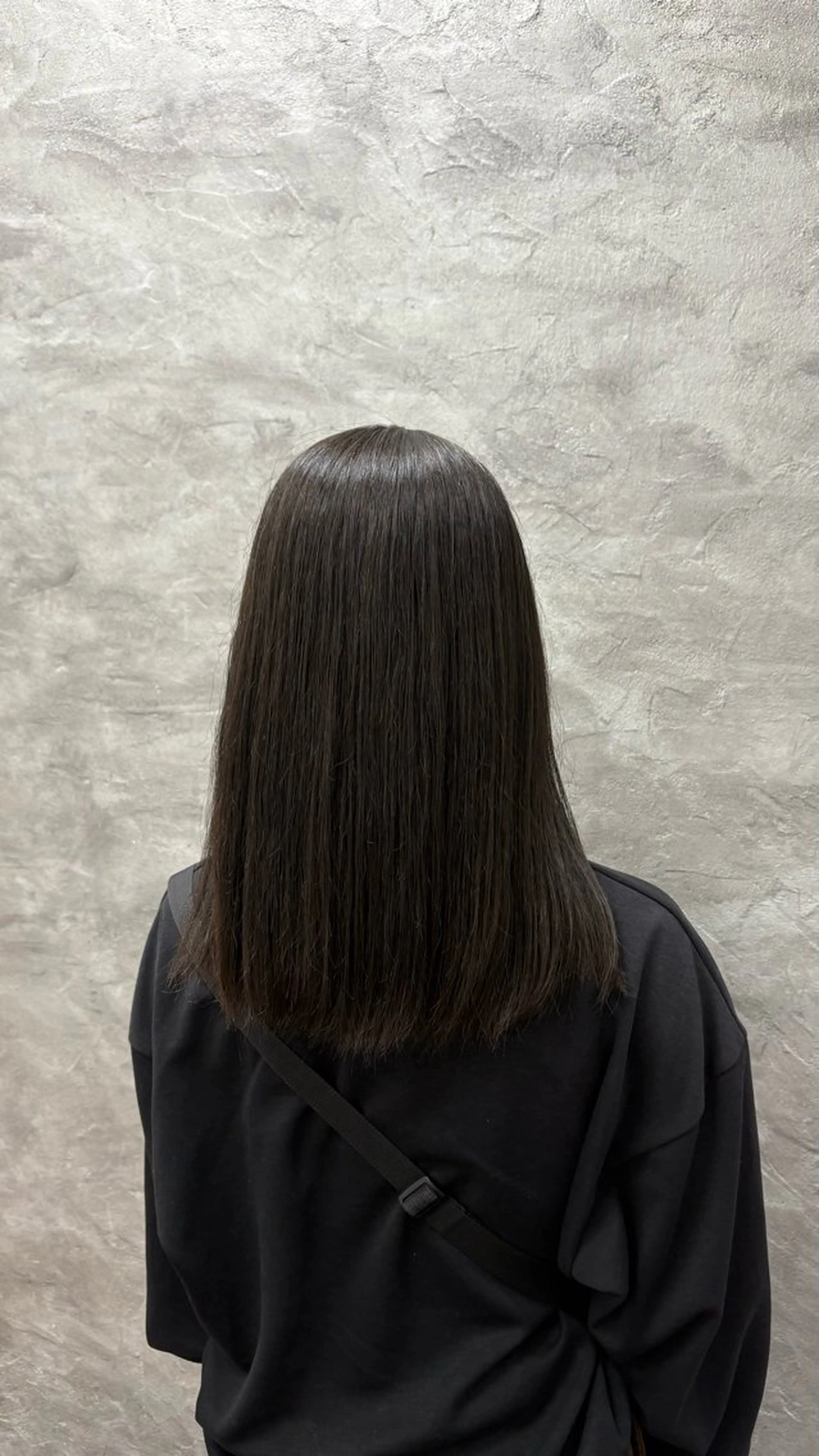 ミディアム カラー ヘアカラー ルプラボウ/ 内藤ほのか/艶カラーのヘアスタイル