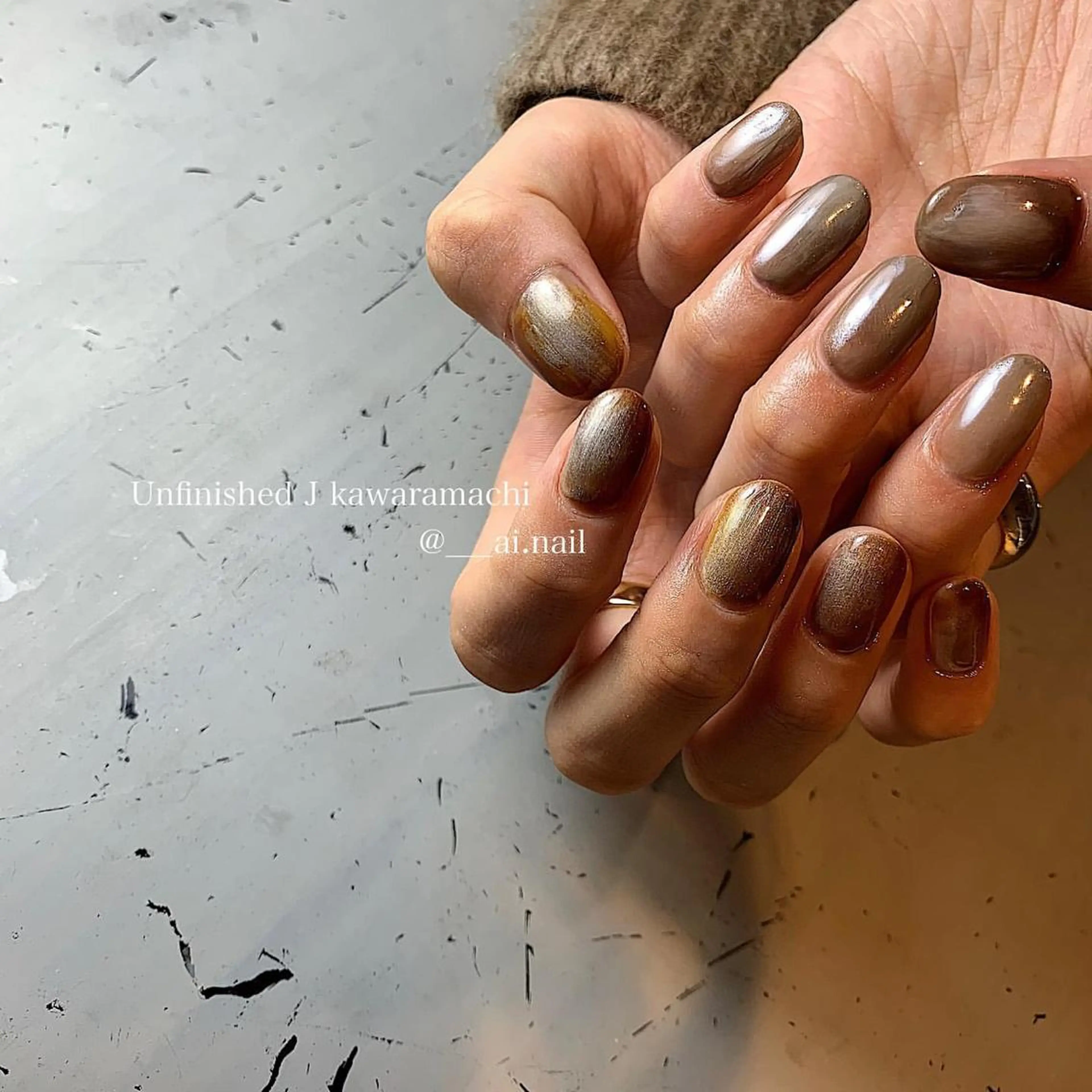 ネイル 🍃伏見 / soL nail / aiのネイルデザイン