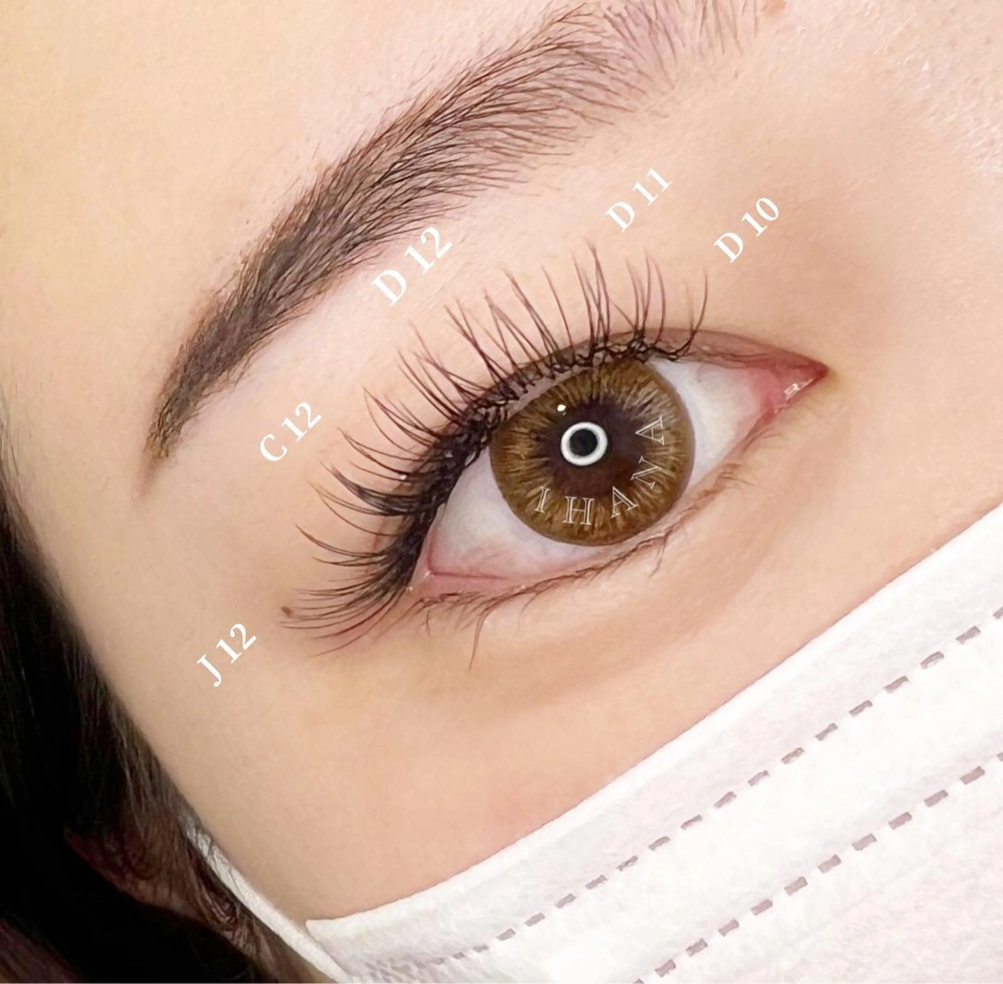 マツエク・マツパ マツエク IHANA ❁ イハナのマツエク・マツパデザイン