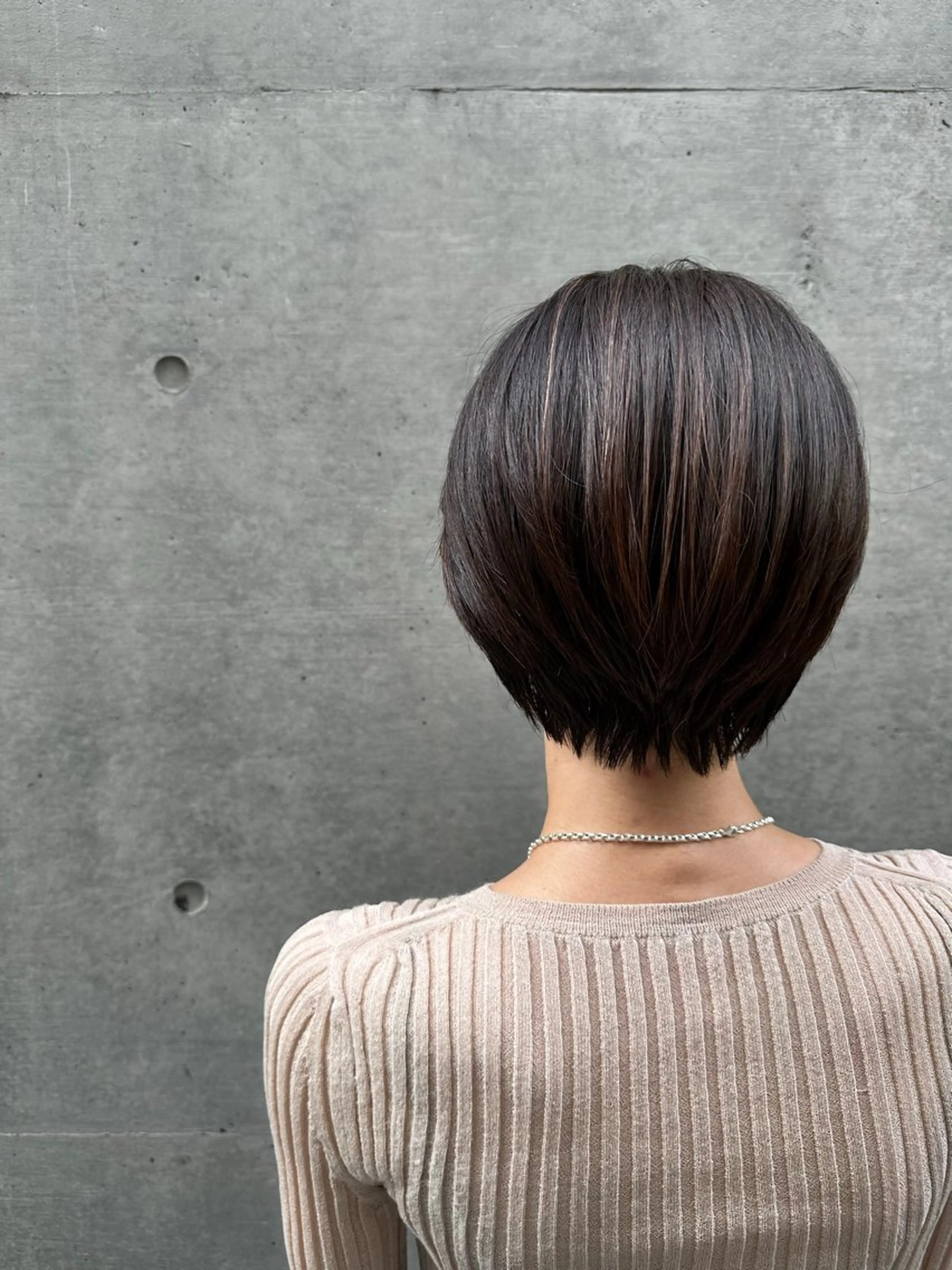 ショート 髪質改善 トリートメント カット トリートメント ヘッドスパ 美髪矯正/酸性ストレ ート/艶カラー/堅田のヘアスタイル