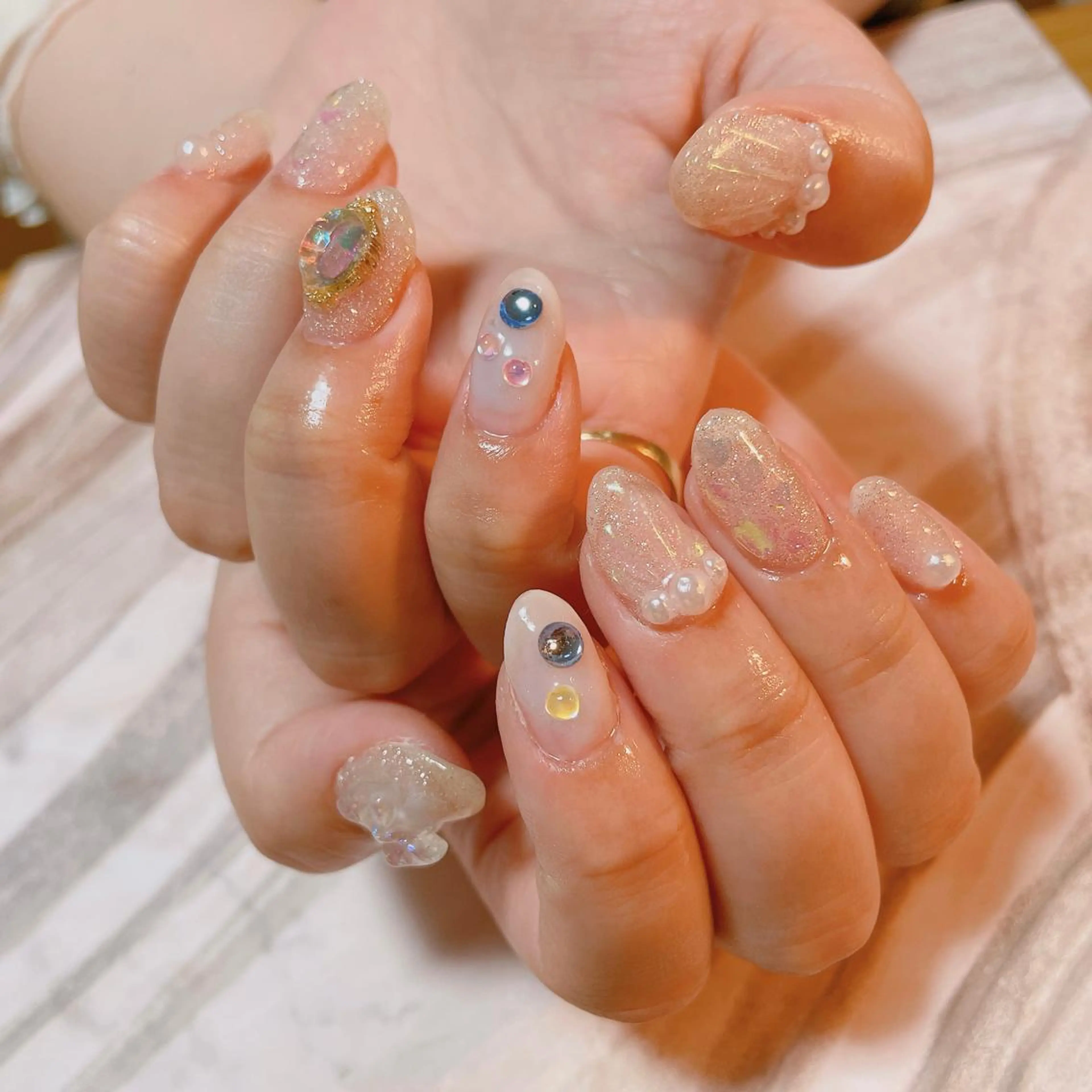 ネイル ハンドネイル nakamoto yuukaのネイルデザイン