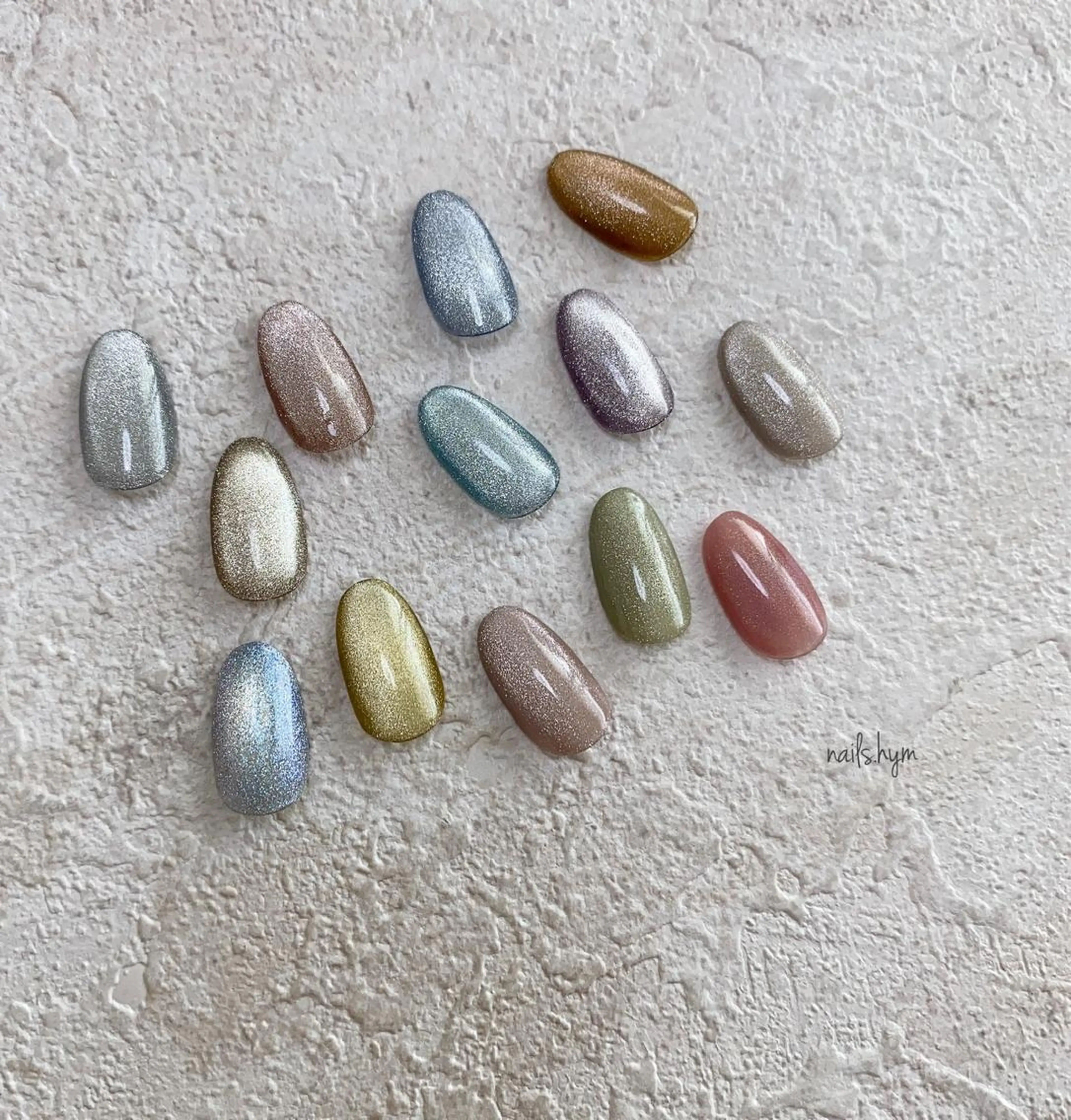 ネイル マグネットネイル nails. hymのネイルデザイン