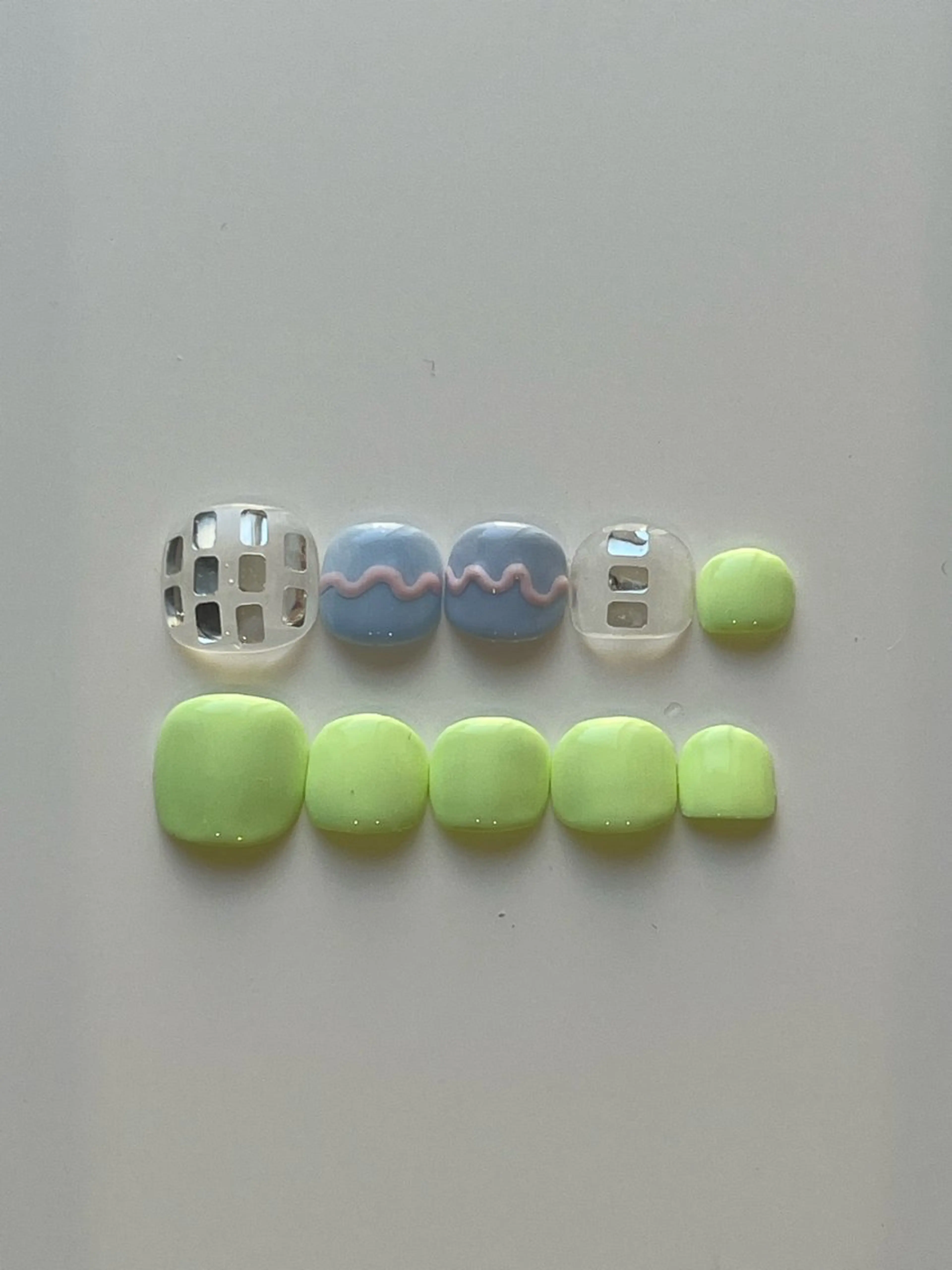 ⭐️Jrネイリスト⭐️定額アート フット🩰の写真