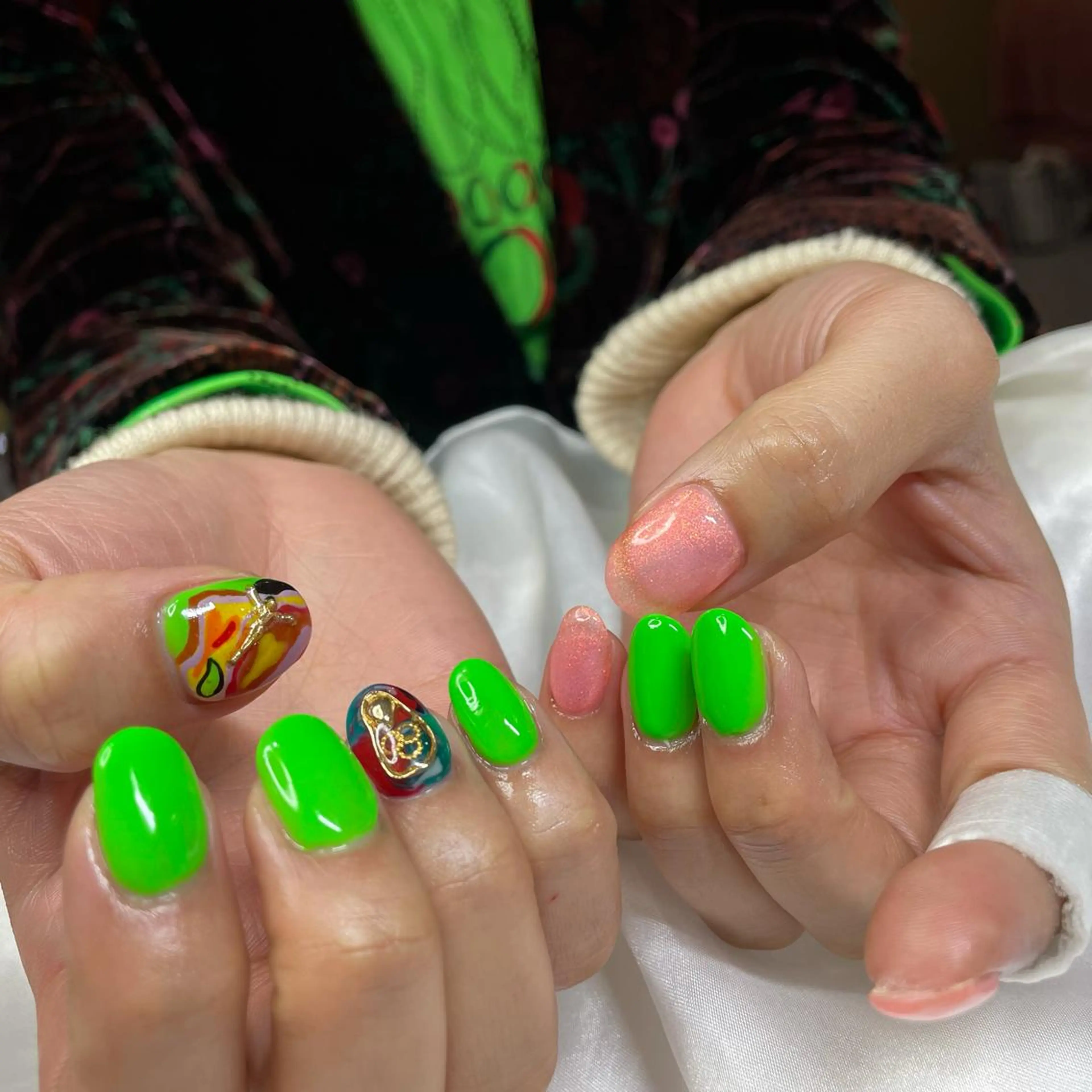 ネイル うにゃねいる🌷 Mayaのネイルデザイン