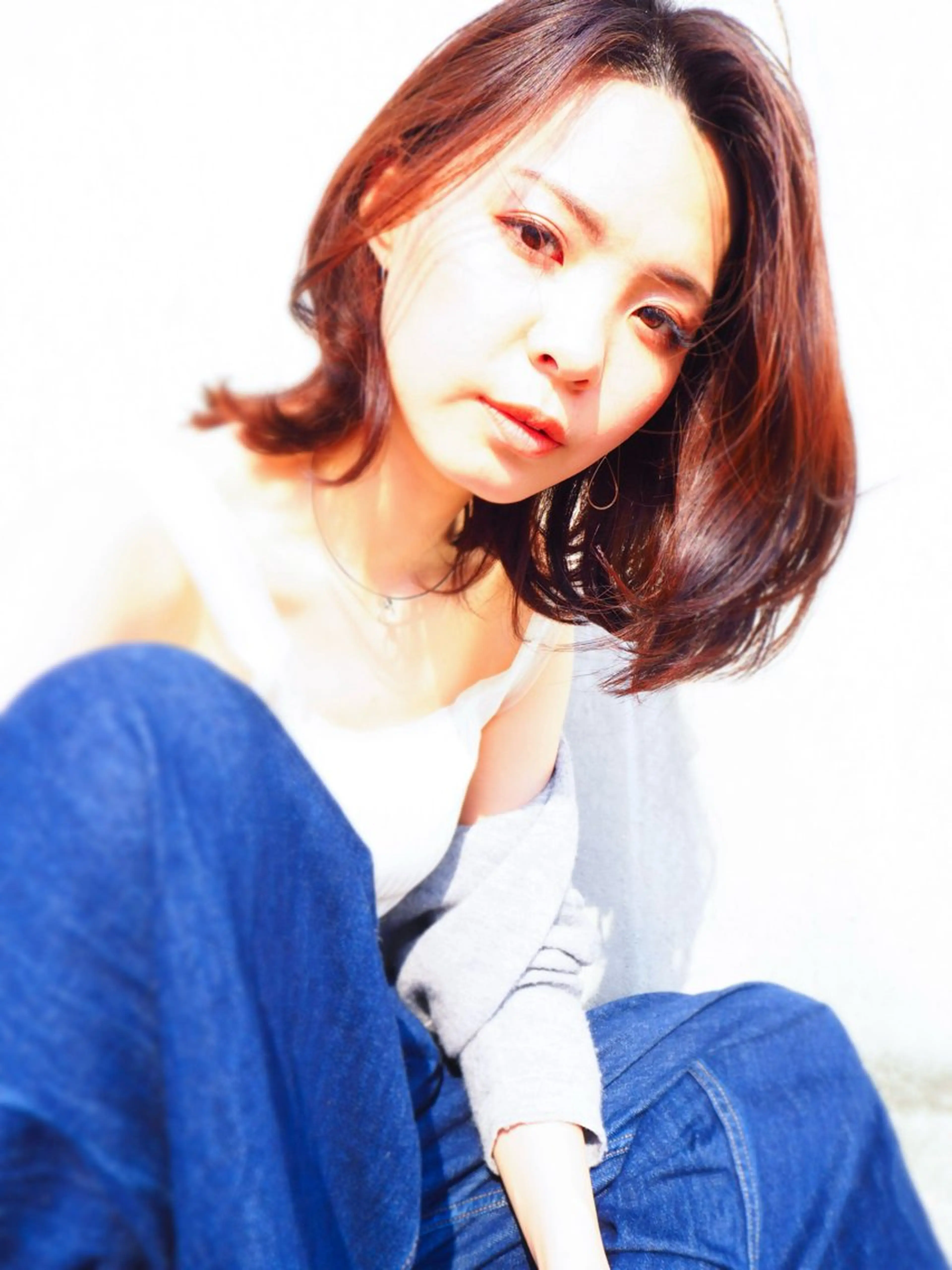 🔸人気No.2⭐︎似合わせカット・艶カラー(白髪染めも可)・ジョンマスターオーガニックトリートメント🔸の写真