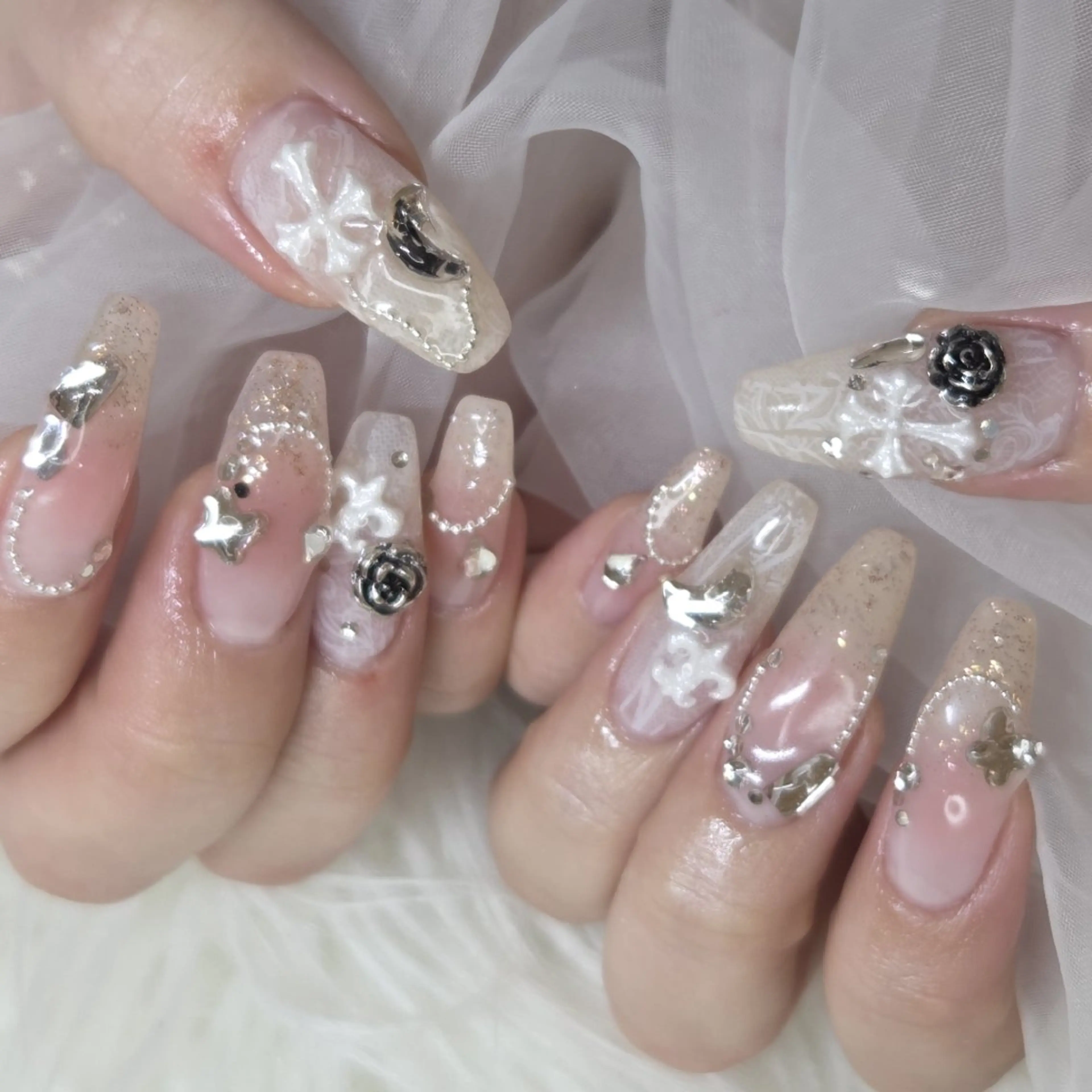 ネイル ハンドネイル nailsalon Lithos所属・nailsalon Recontreのネイルデザイン