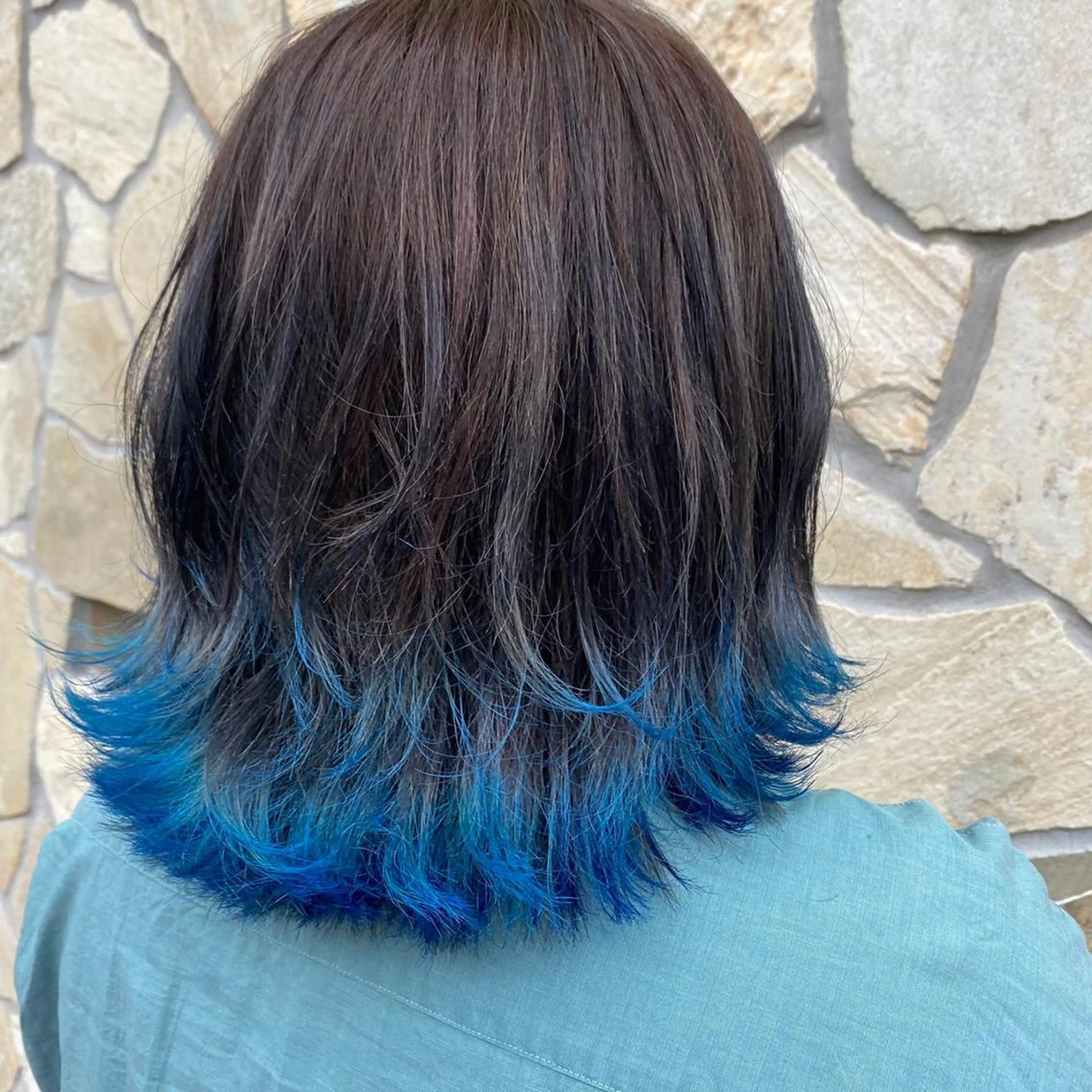 ミディアム カラー chill out 南塚口本店のヘアスタイル