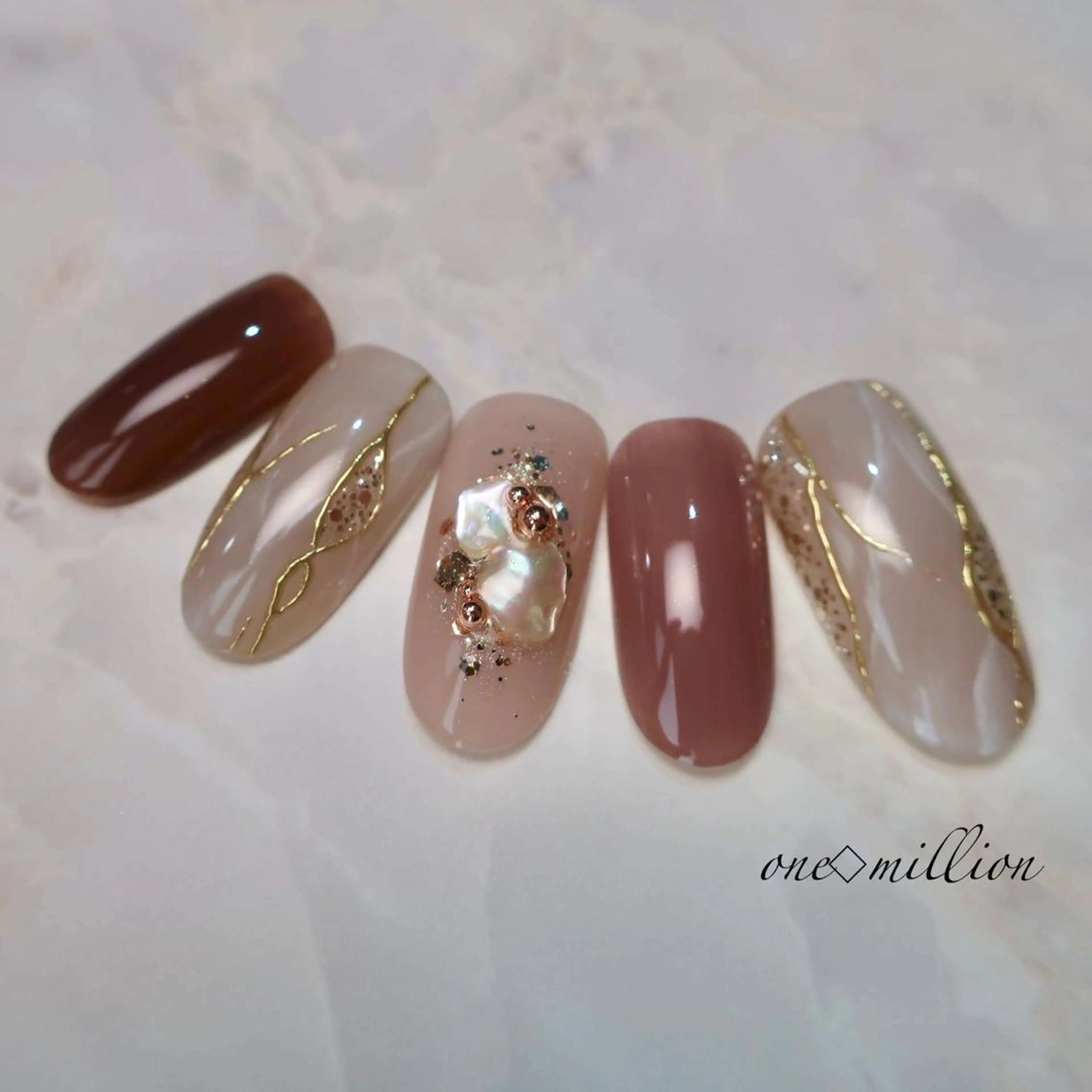 ネイル nail salon ワンミリオンのネイルデザイン