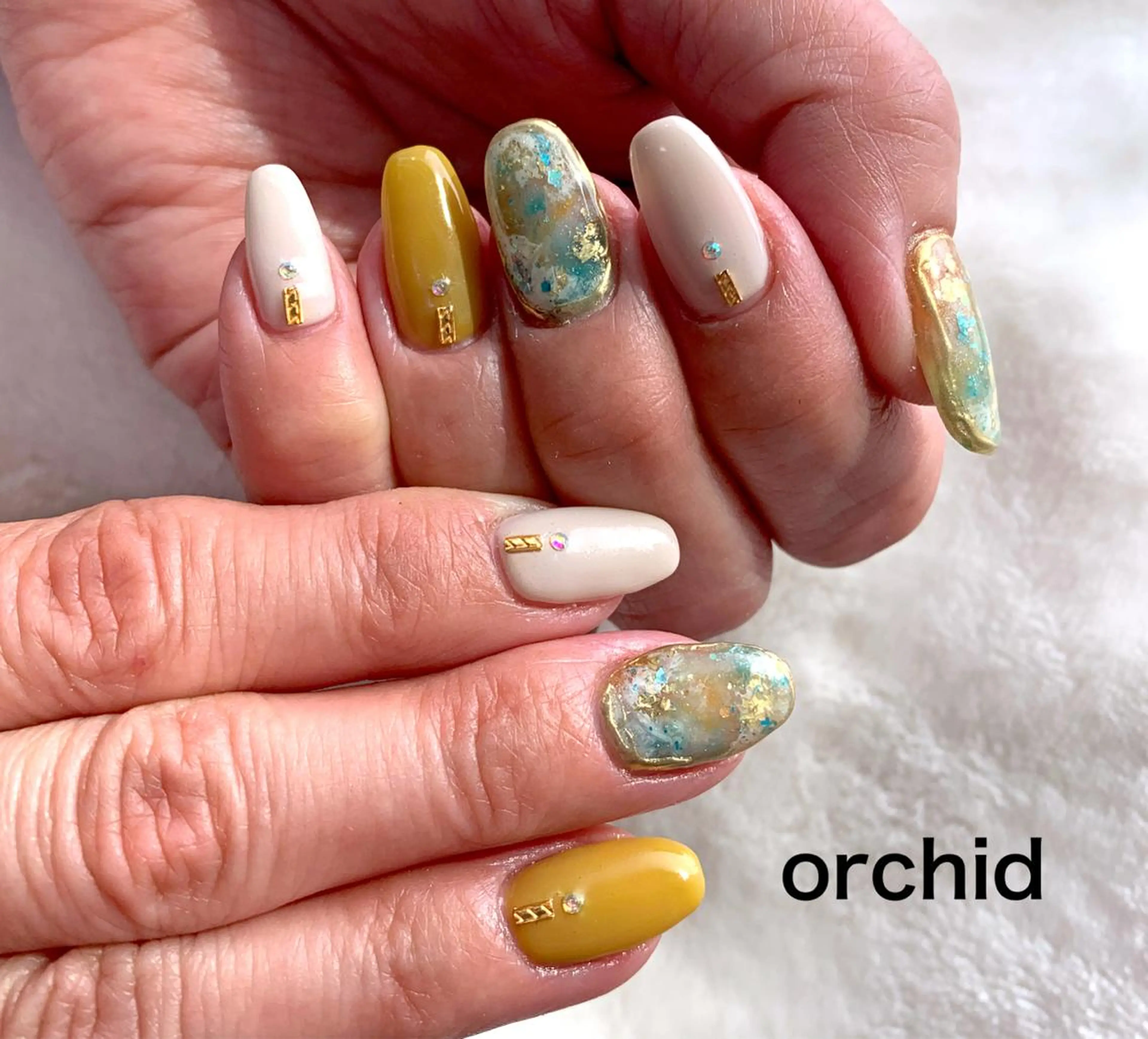 ネイル orchid ♡オーキッドのネイルデザイン