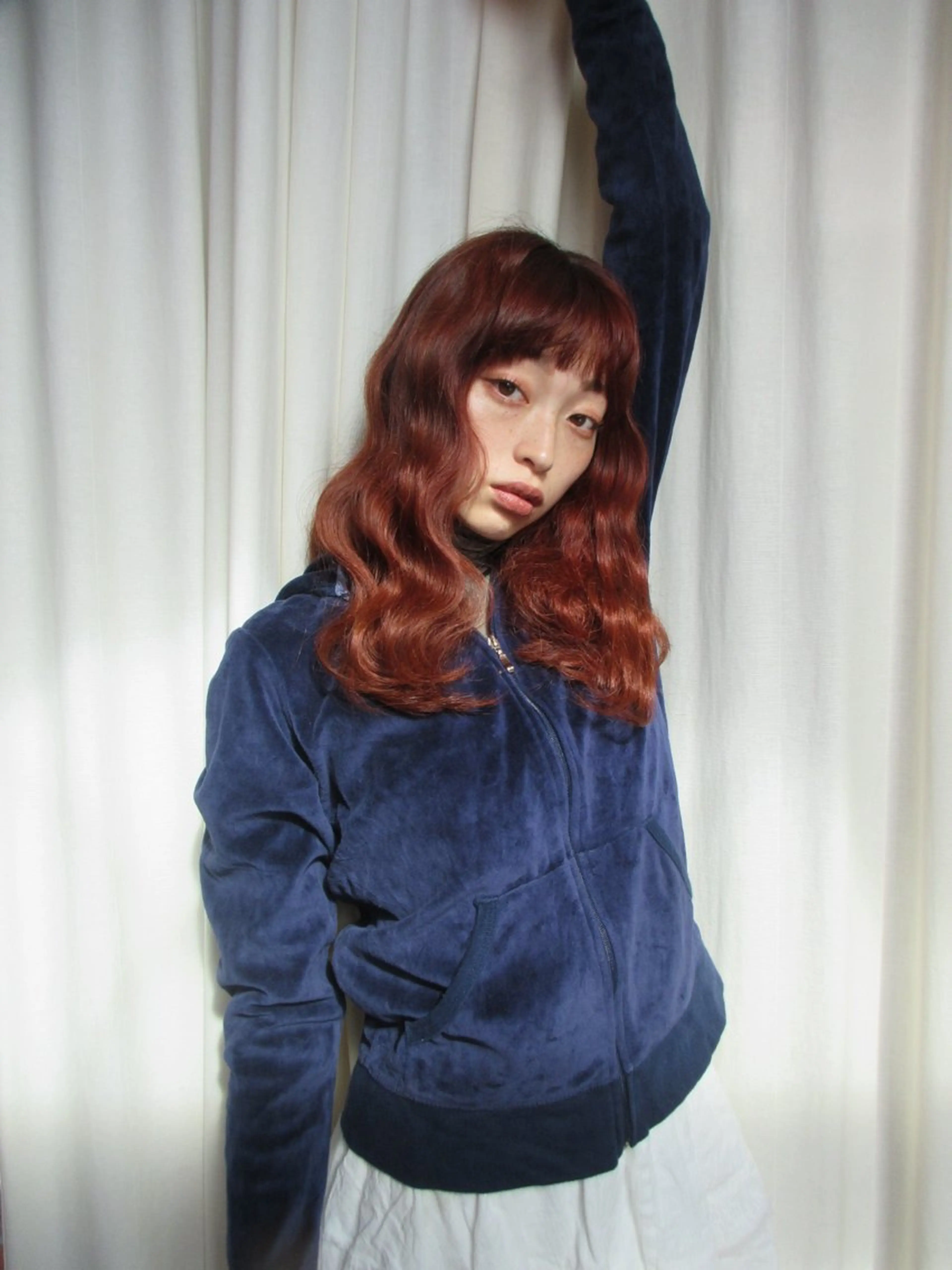 セミロング ヘアカラー tenn所属・小長谷 夕菜のヘアスタイル