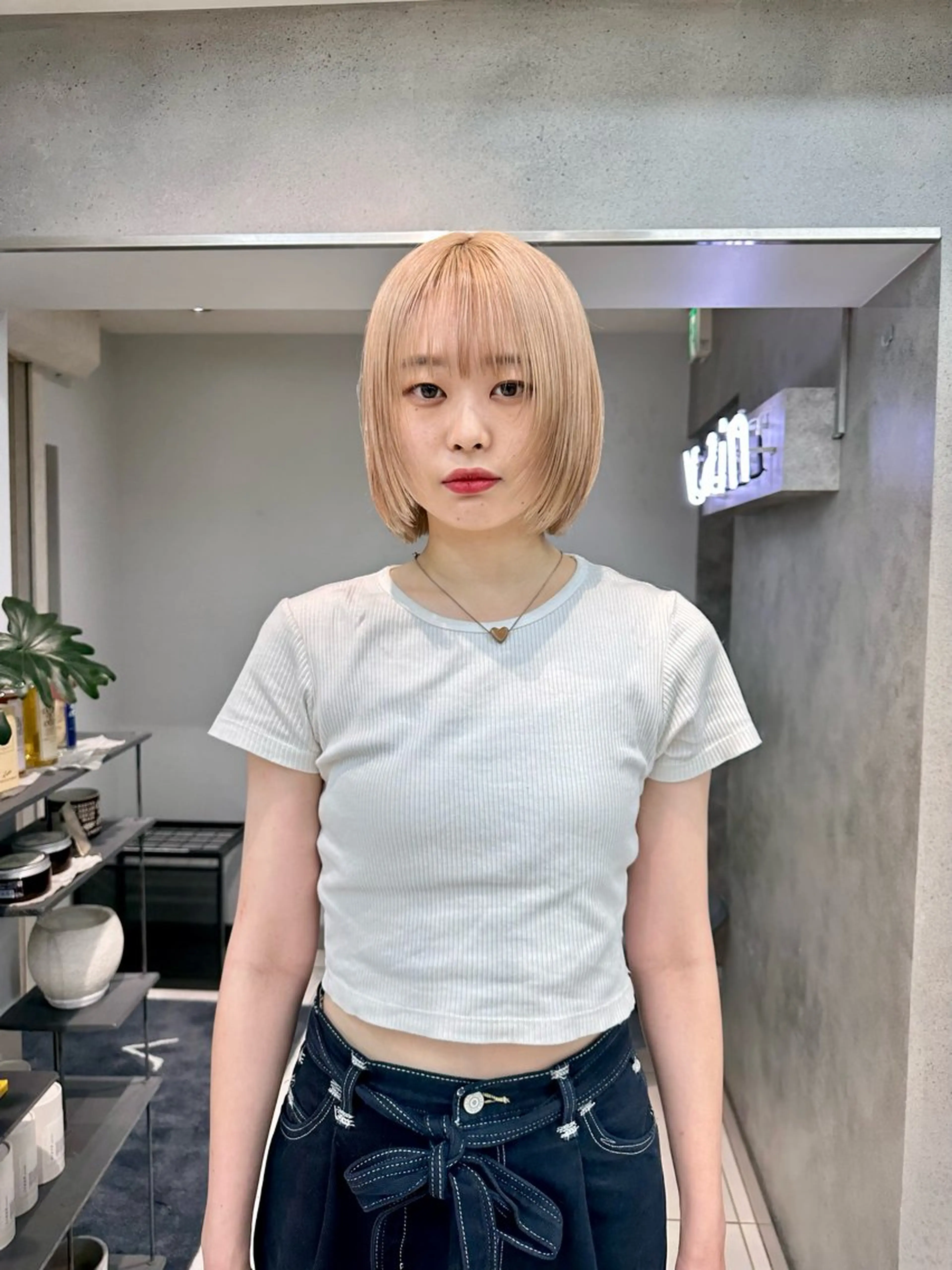 ショート カラー vain所属・パーマウルフショート 濱田匠のヘアスタイル