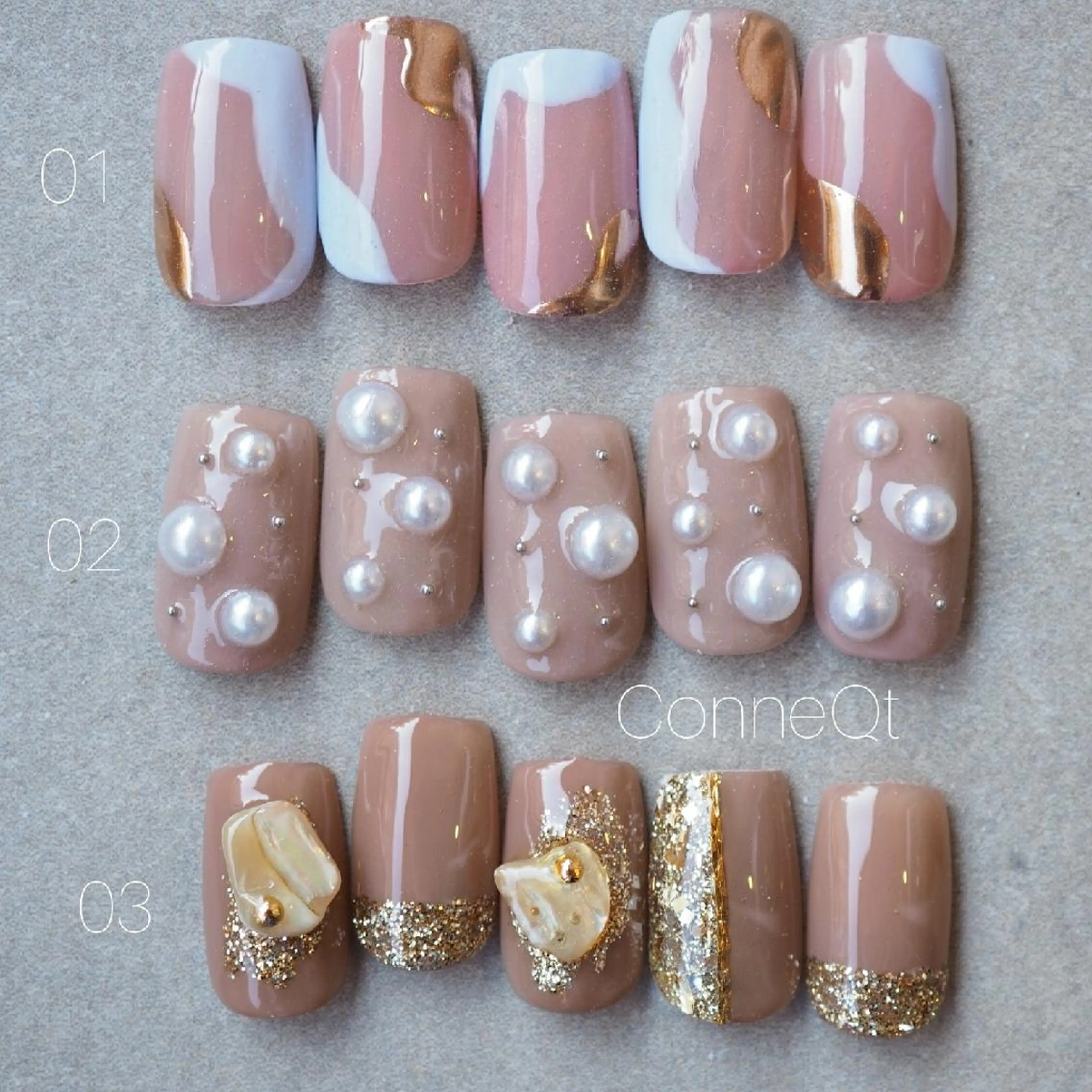 ネイル ハンドネイル ハンドケア ConneQt所属・ETHOSENSE. kimikaのネイルデザイン