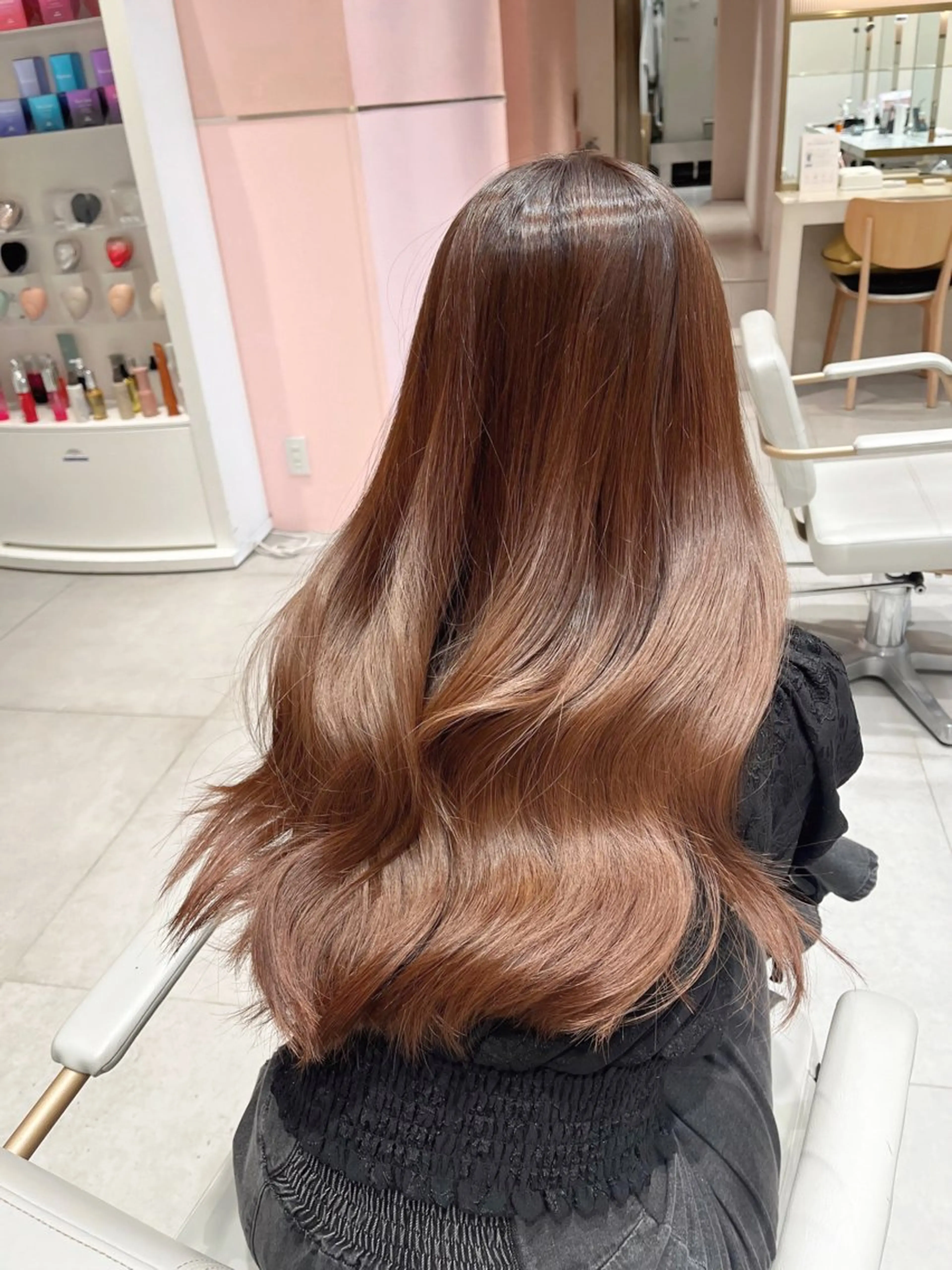 カラー 透明感カラー/似合わ せ前髪/柴田礼空のヘアスタイル