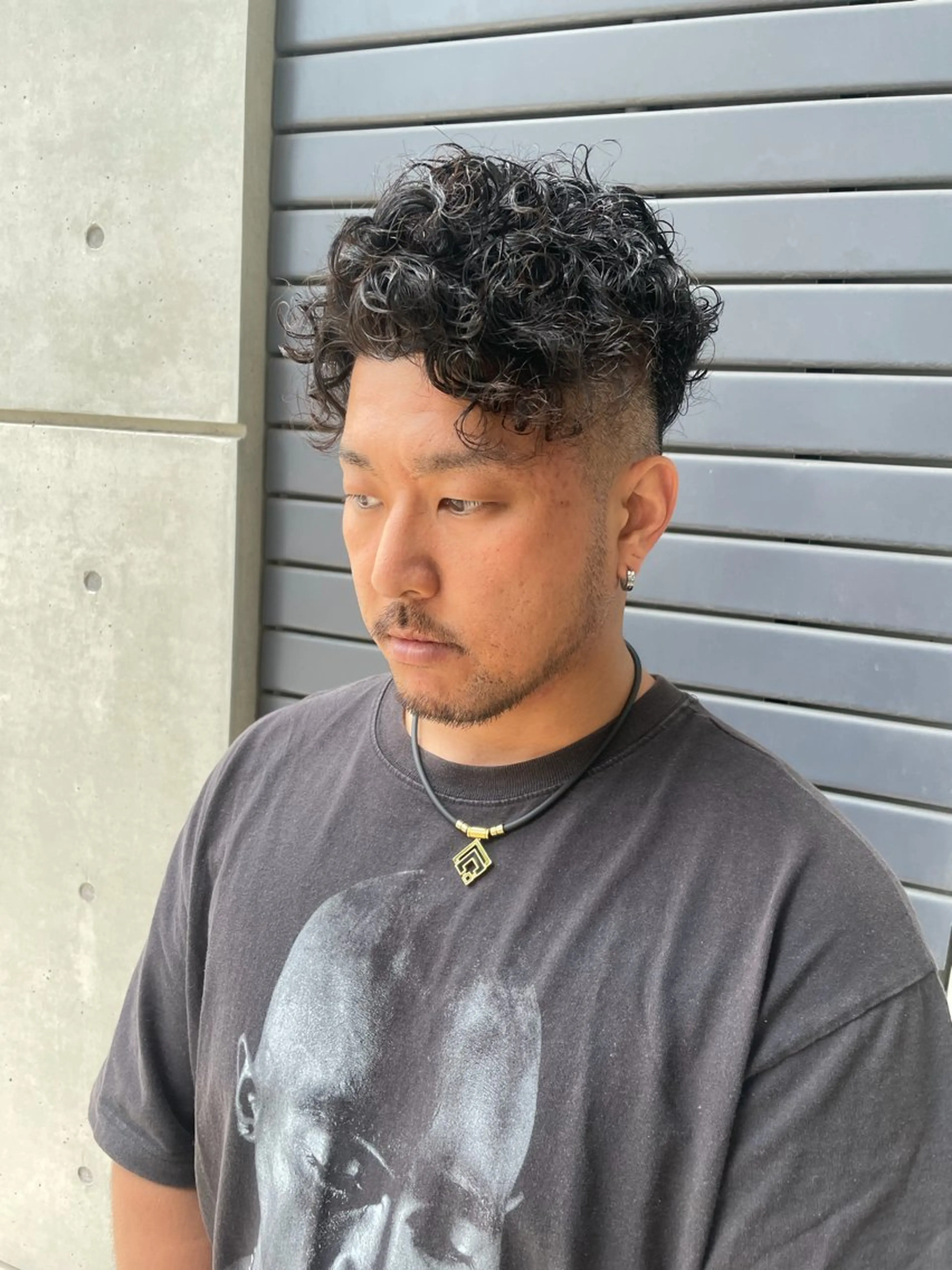 ショート パーマ メンズ パーマ特化 motooのヘアスタイル