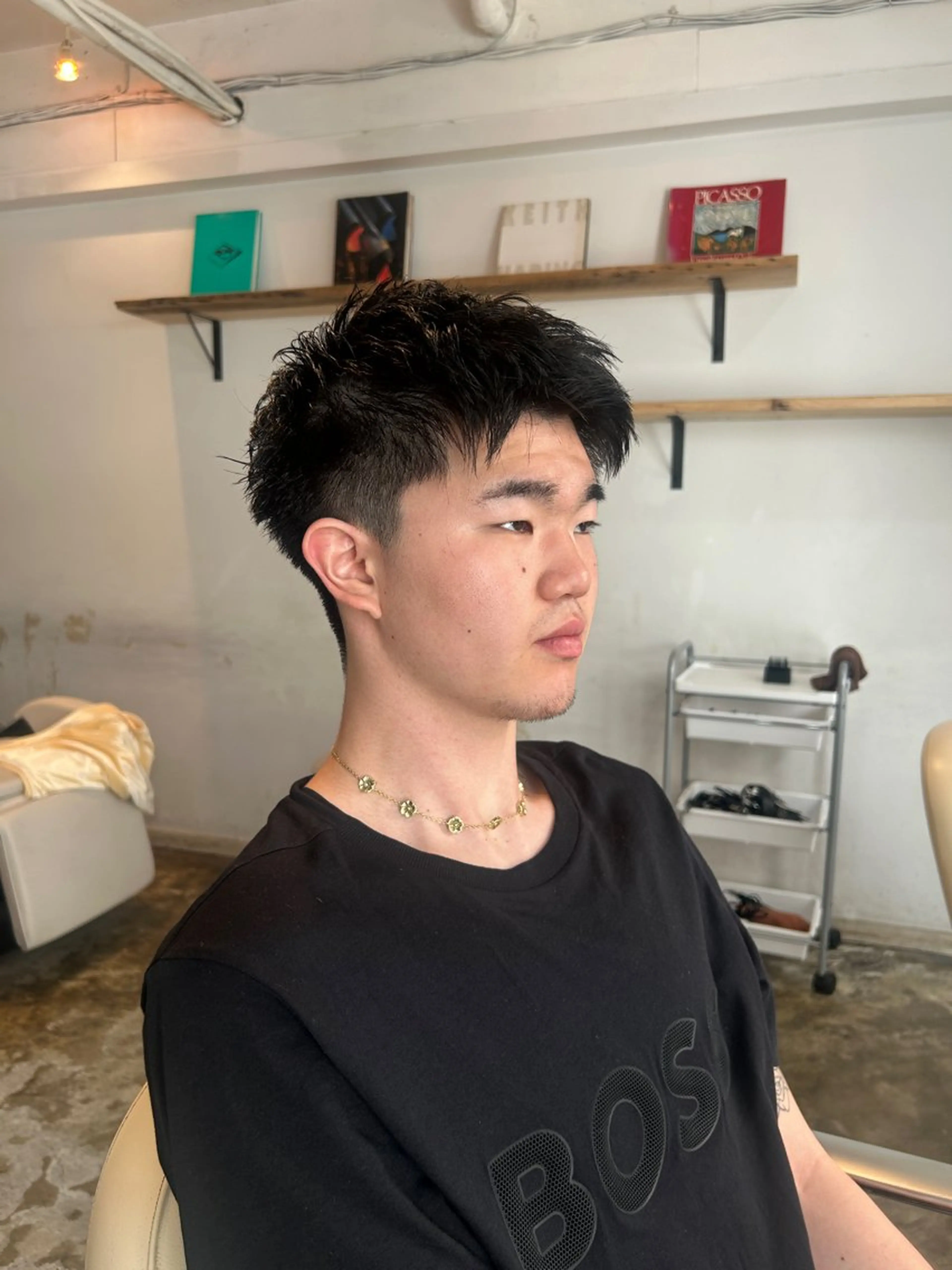 ショート メンズ スパイキーショート ショートヘア kauti 池袋店所属・メンズカット🍀 かねだしおりのヘアスタイル