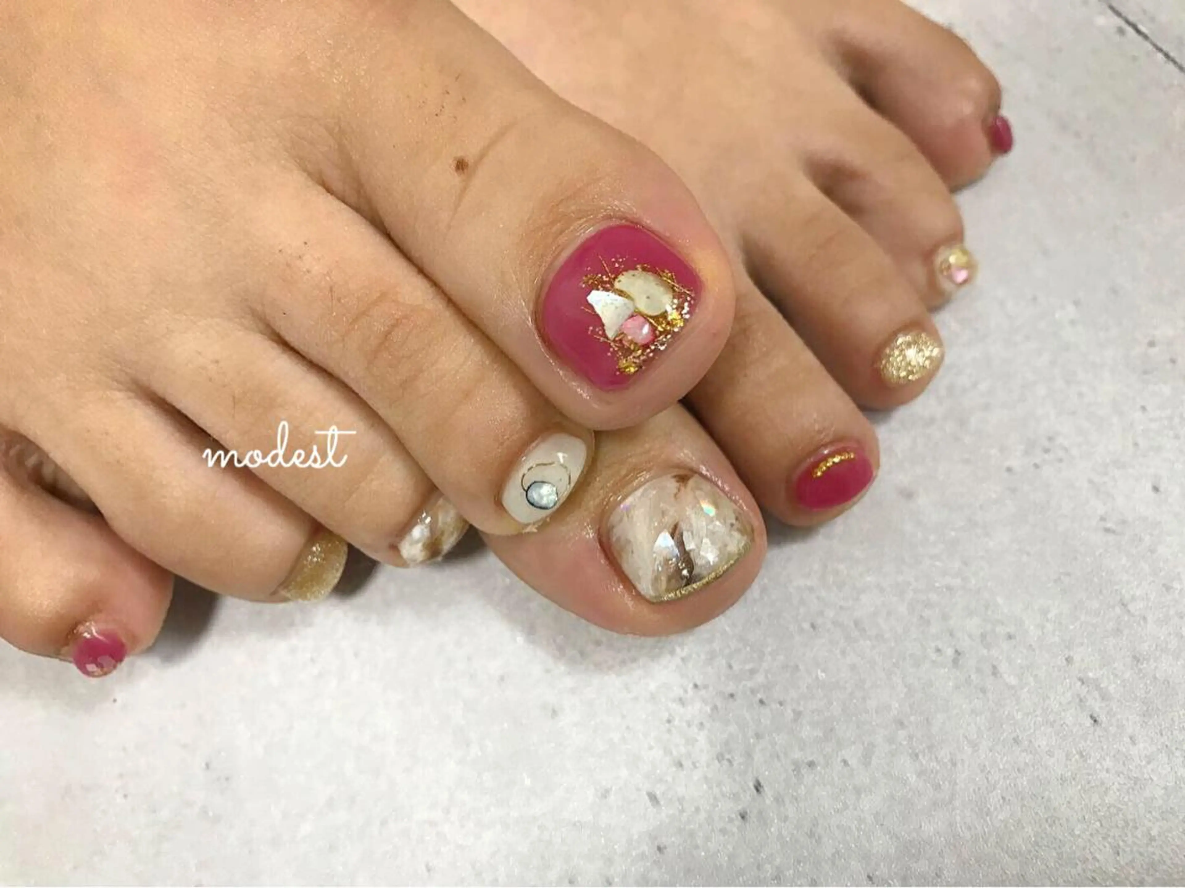 ネイル 久田 悠佳のネイルデザイン