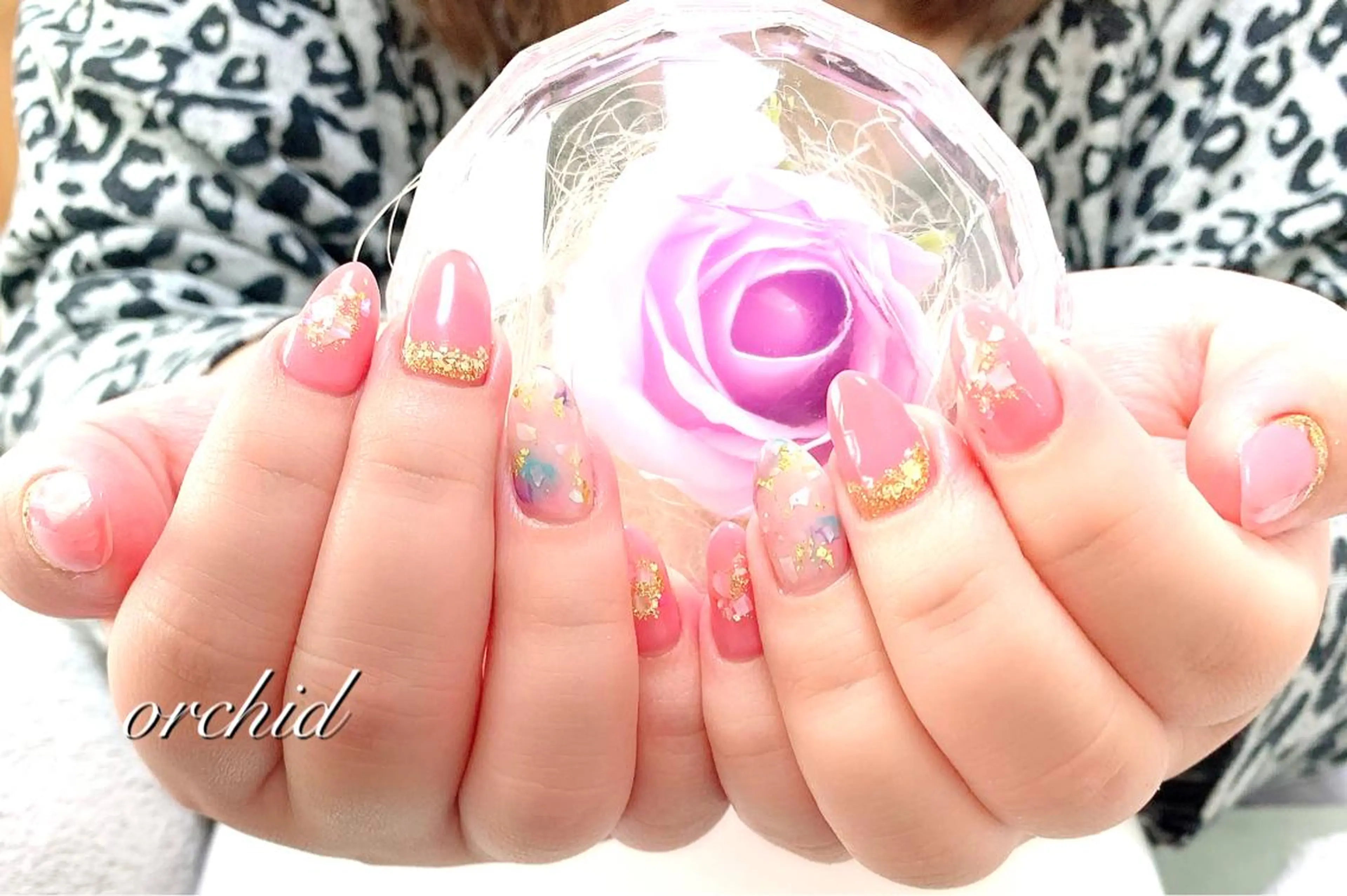 ネイル orchid ♡オーキッドのネイルデザイン