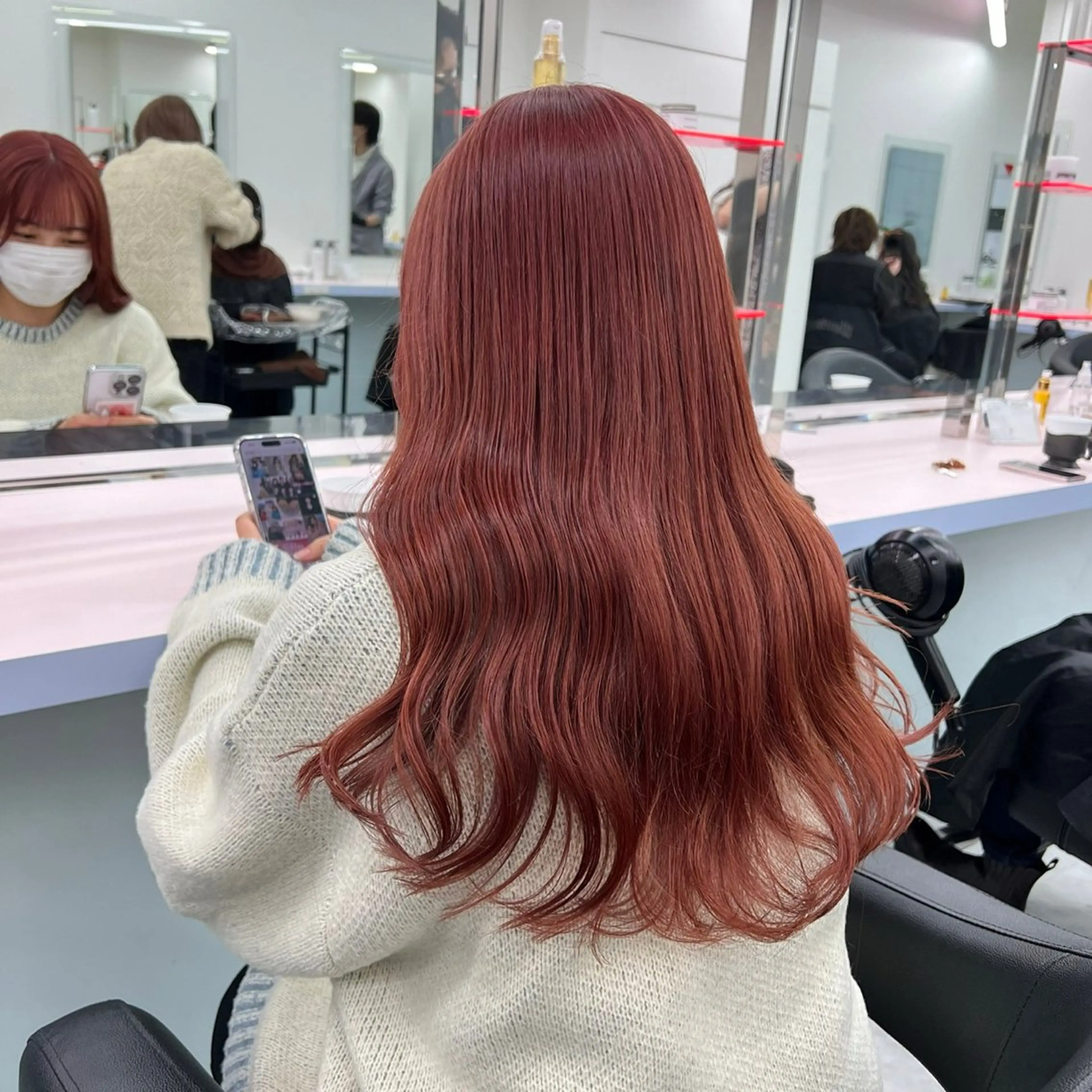ロング カラー パーマ ヘアアレンジ メンズ 🤍透明感カラー🤍 ブリーチ🤍AINEのヘアスタイル