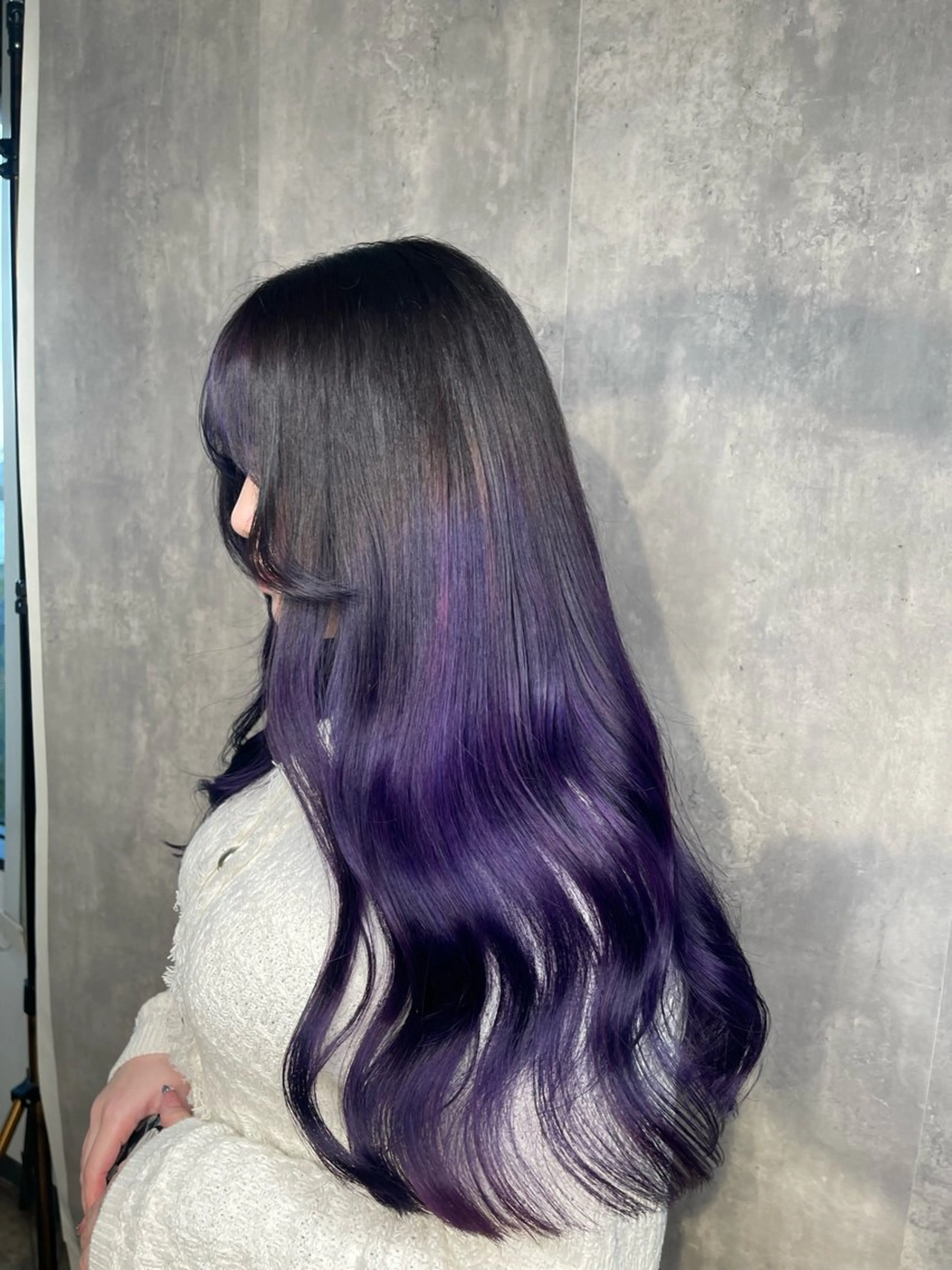 ロング カラー ブリーチ デザインカラー ムラ修正/ ハイトーン💖Riaのヘアスタイル