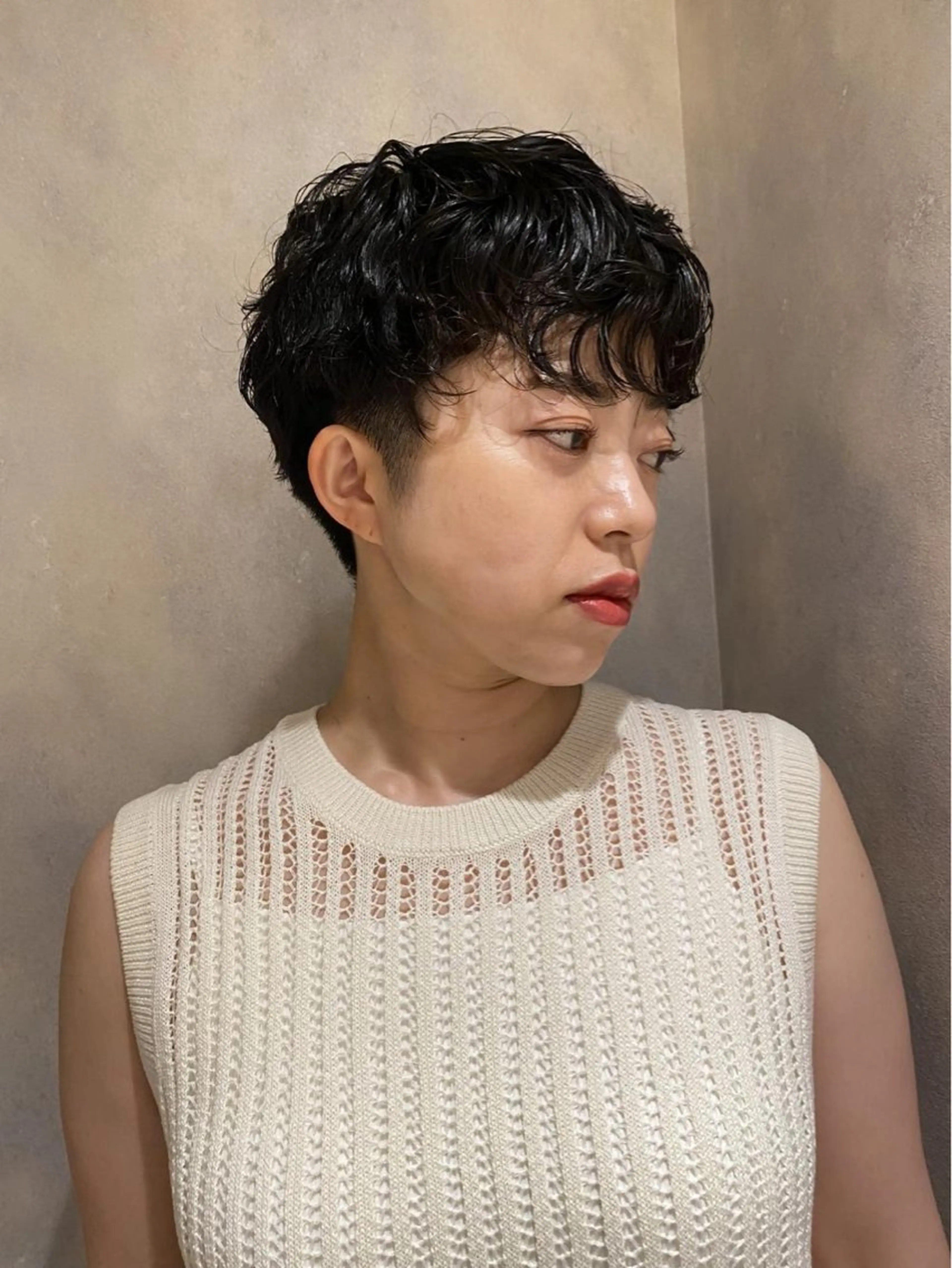 レディースカット➕パーマ👩🏼‍🦱🫶🏽の写真