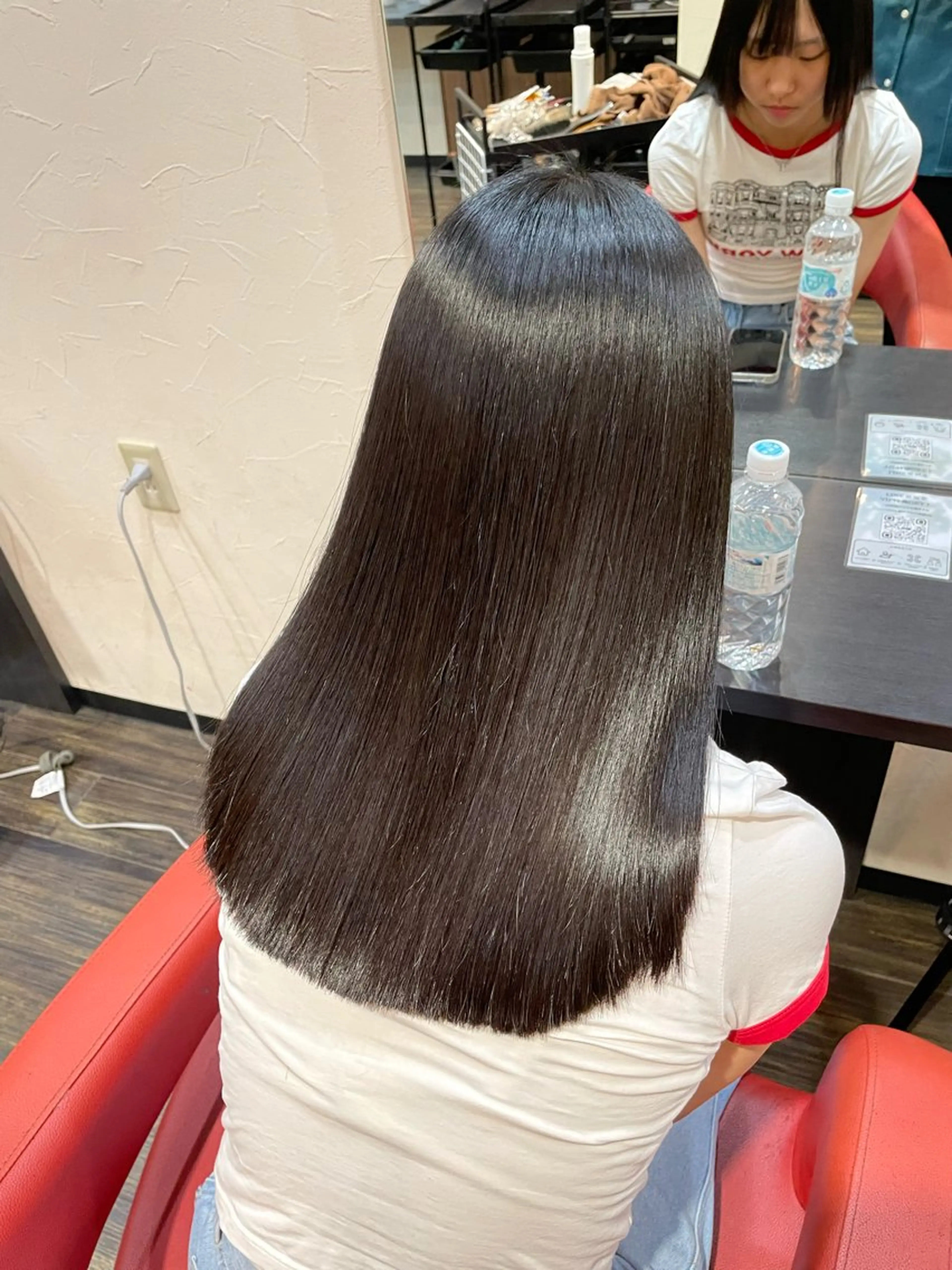 セミロング カット 縮毛矯正 トリートメント 脇 麻紘のヘアスタイル