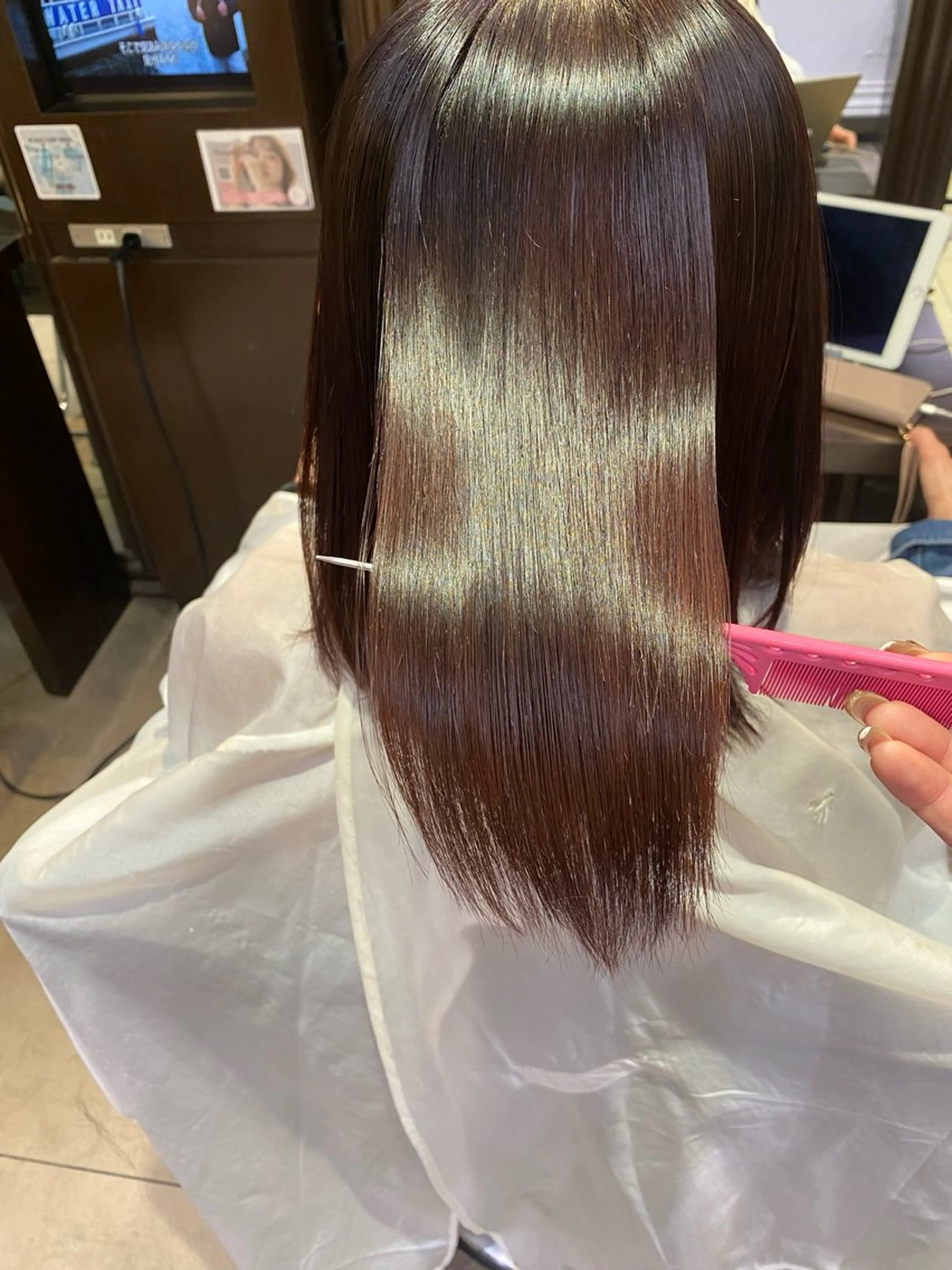 ミディアム 【髪質改善💎韓国風 レイヤー🌷】山川のヘアスタイル