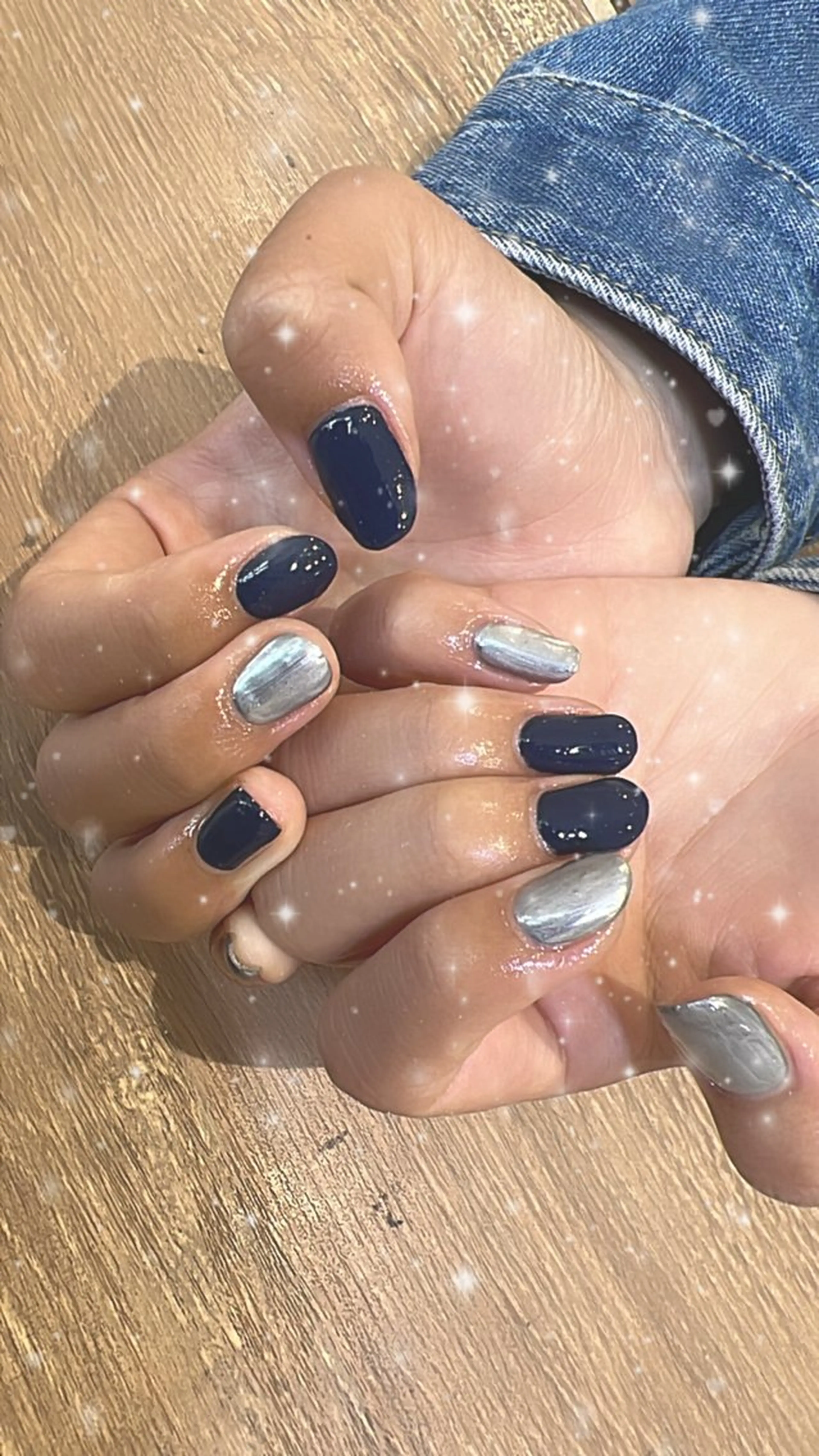 ♡メンズネイル　ワンカラー・持ち込みデザイン（＋¥1000）/オフあり★ハンドorフットの写真