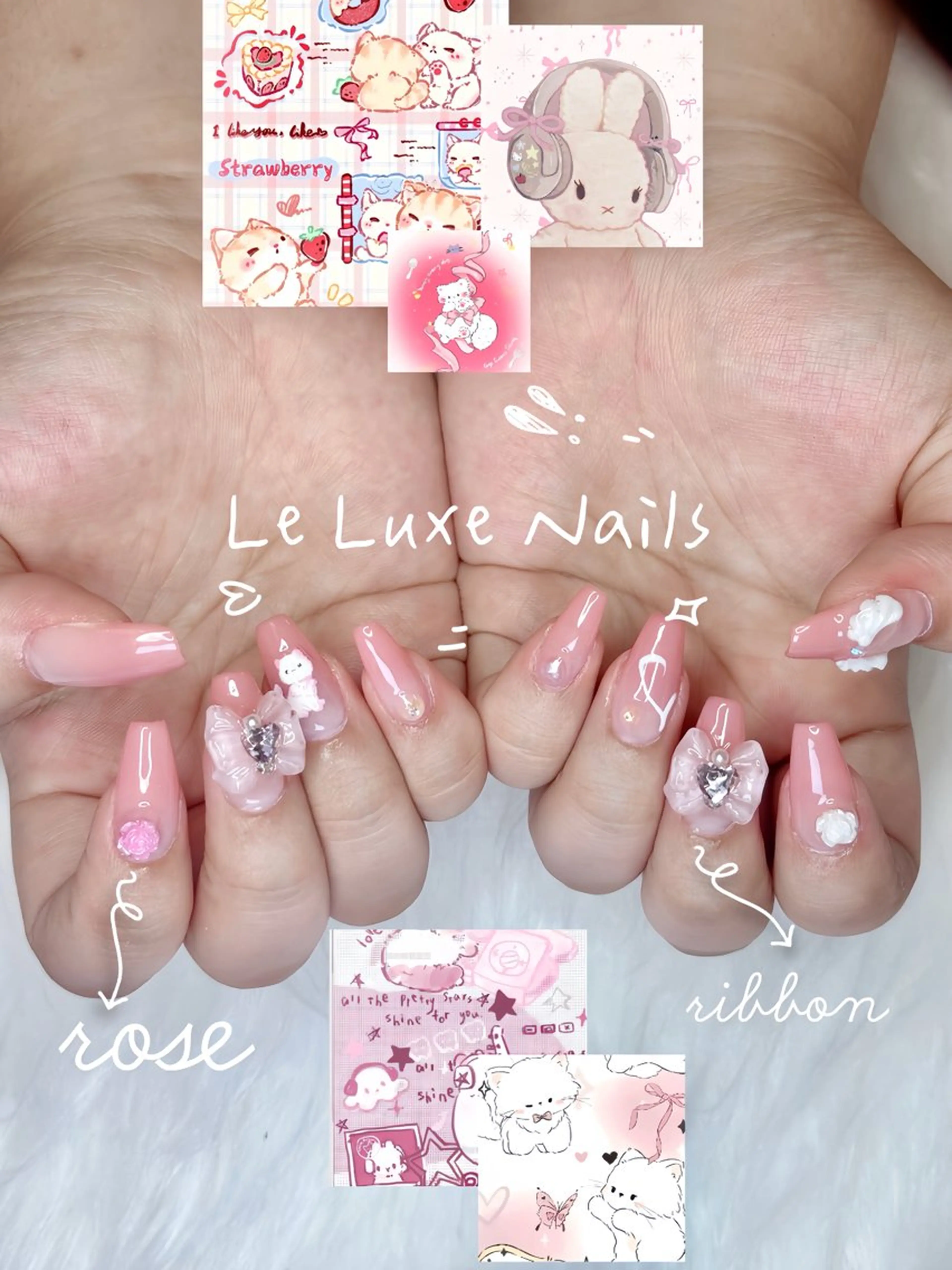 ネイル le luxe nailsのネイルデザイン