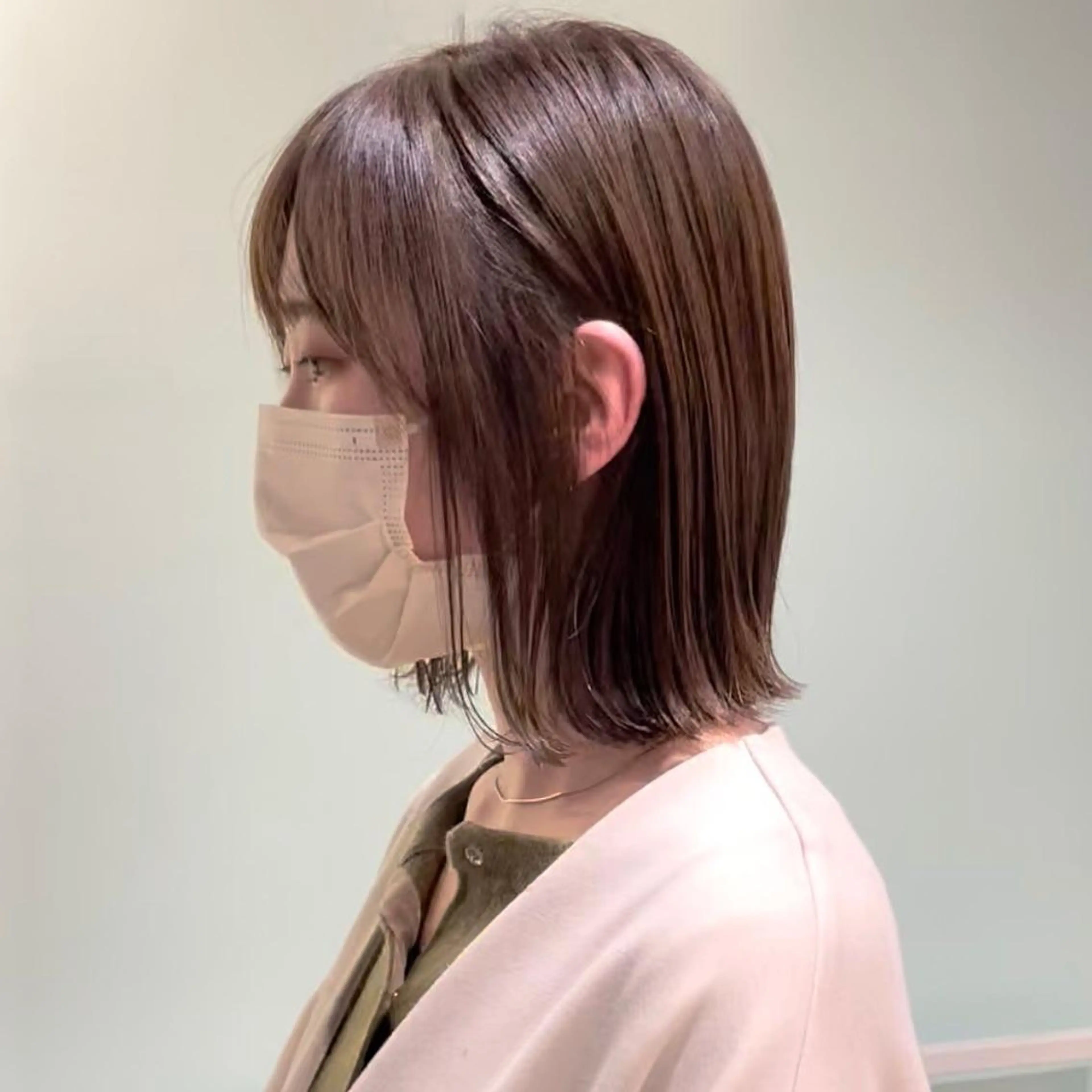 ショート カラー 前下がりボブ ボブ カット ヘアカラー トリートメント 森本 裕太 / ボブのヘアスタイル