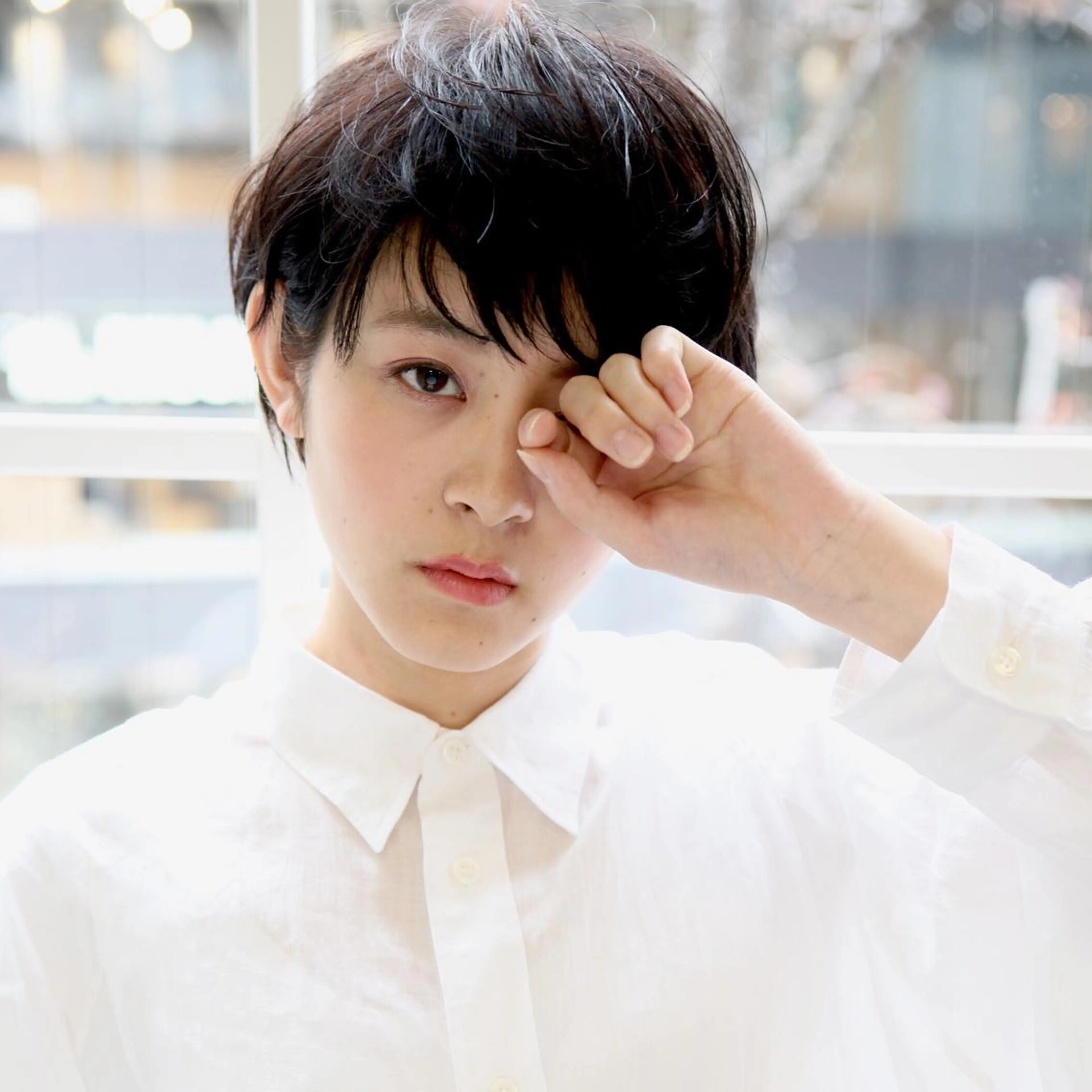 ショート パーマ 渡辺 裕輔のヘアスタイル