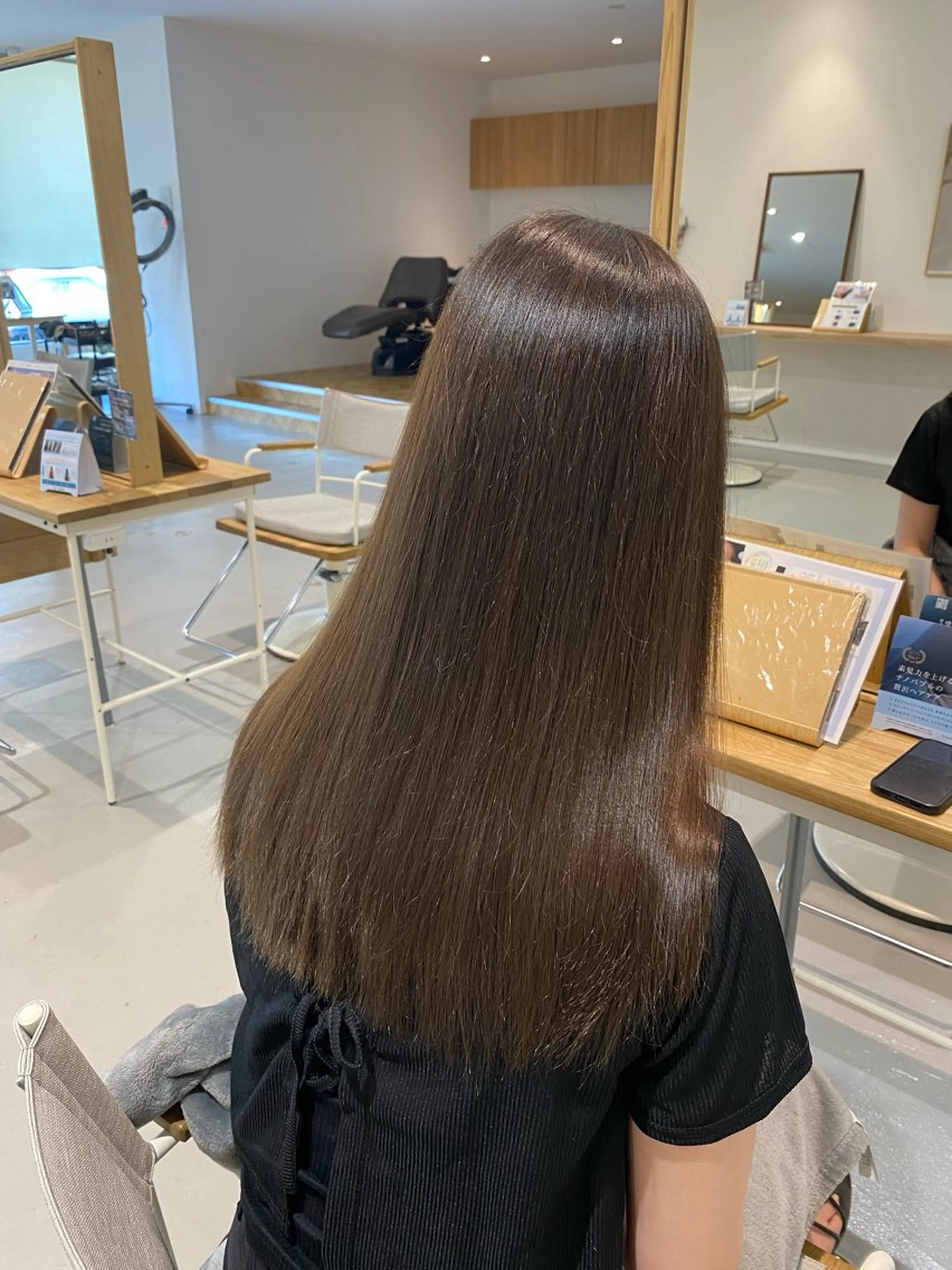 ロング カラー yate'/ Wカラー/小出捷也のヘアスタイル