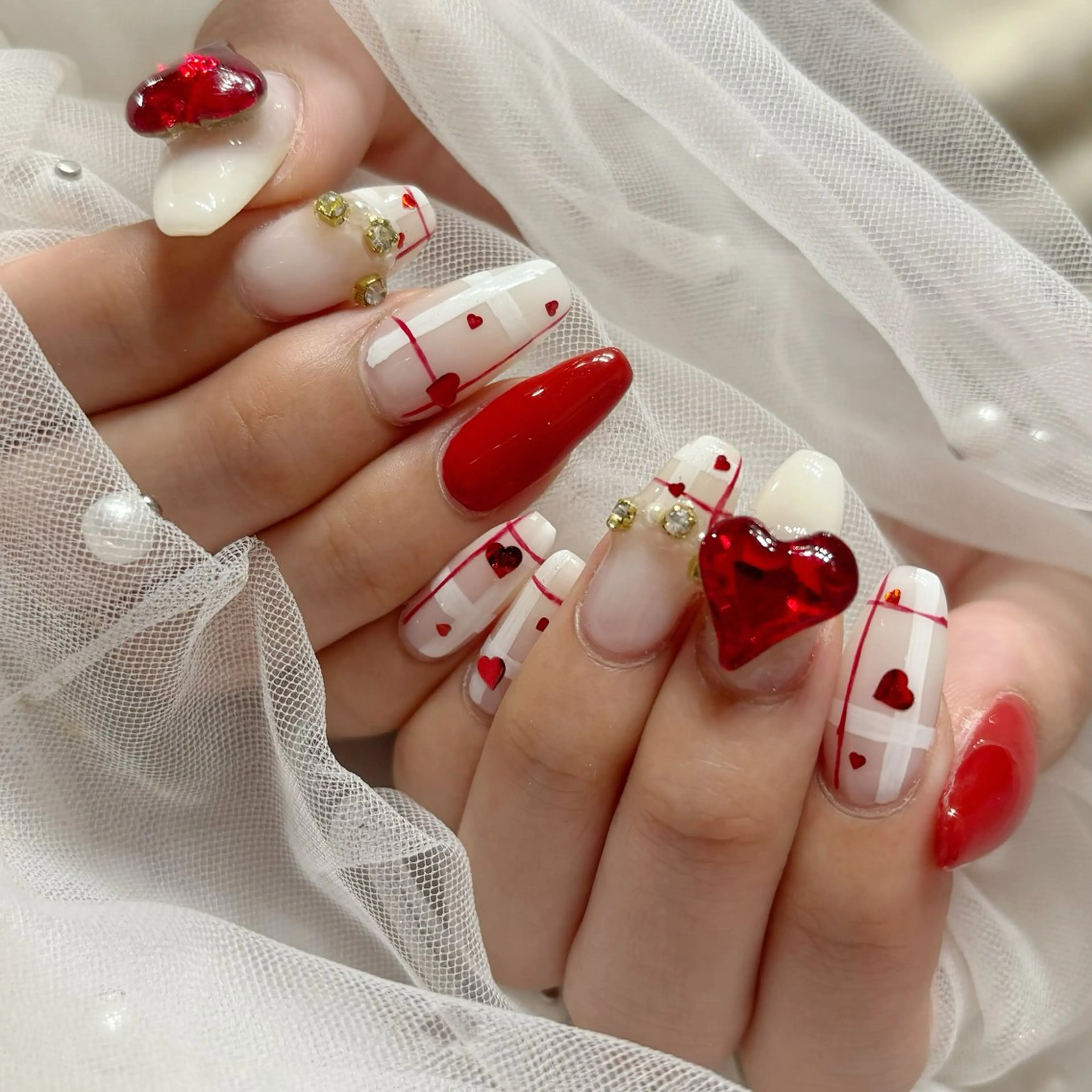 ネイル ハンドネイル あ きのネイルデザイン