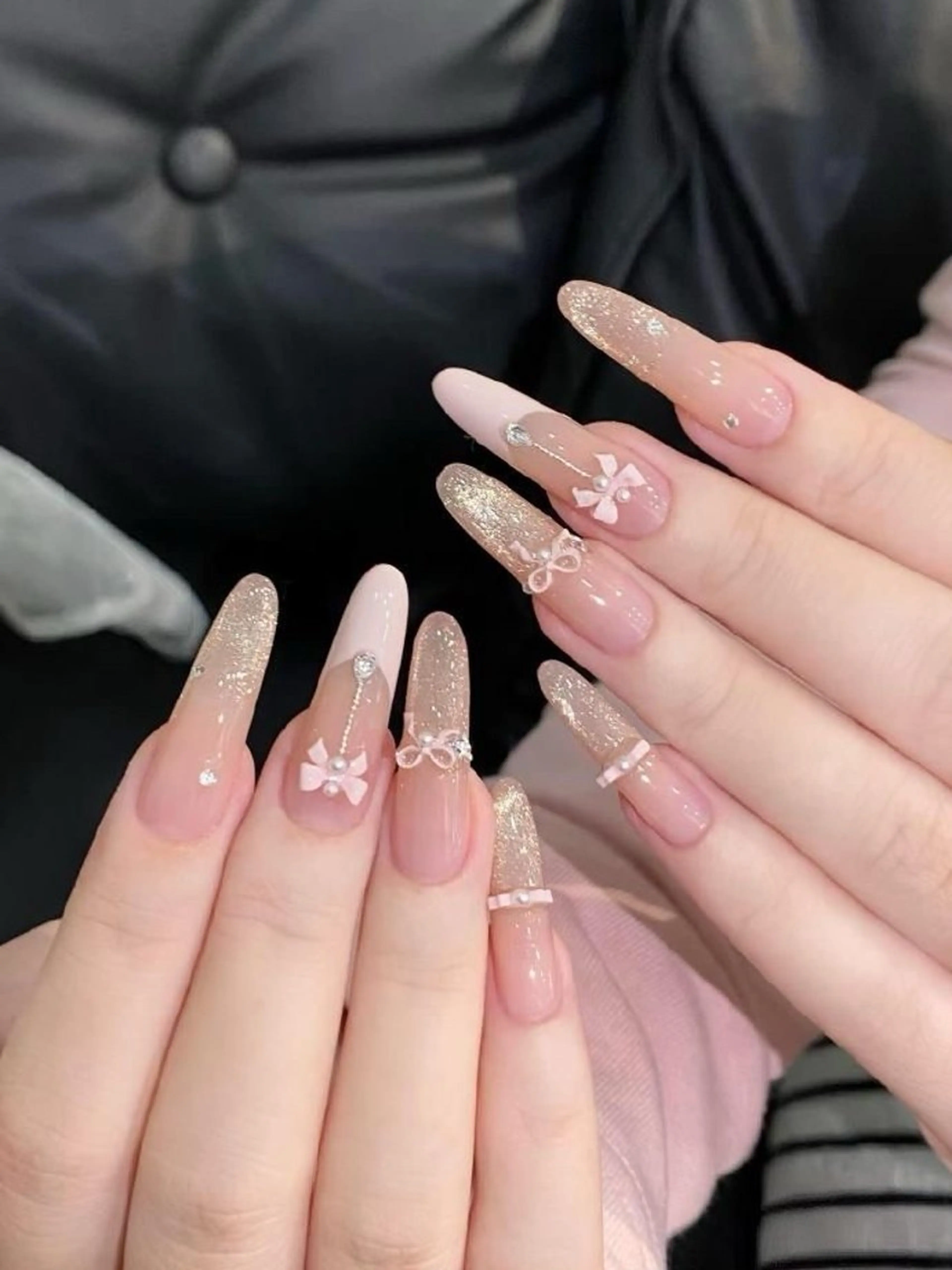 ネイル 韓国ネイル 持ち込み ハンドネイル EMI ANA.CHUOのネイルデザイン