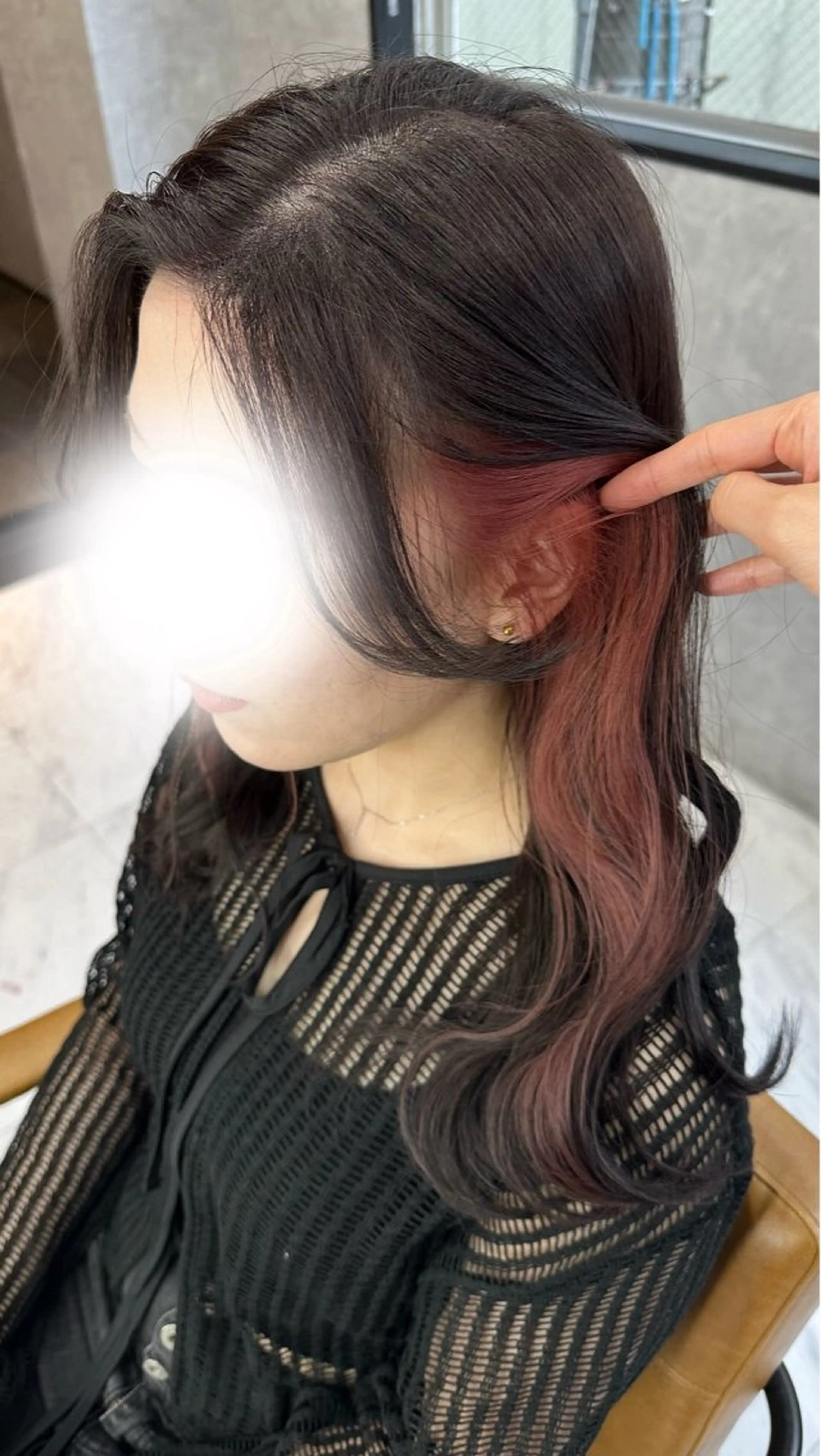 ロング カラー Mayo/ダブルカラ メンズカット/カラーのヘアスタイル