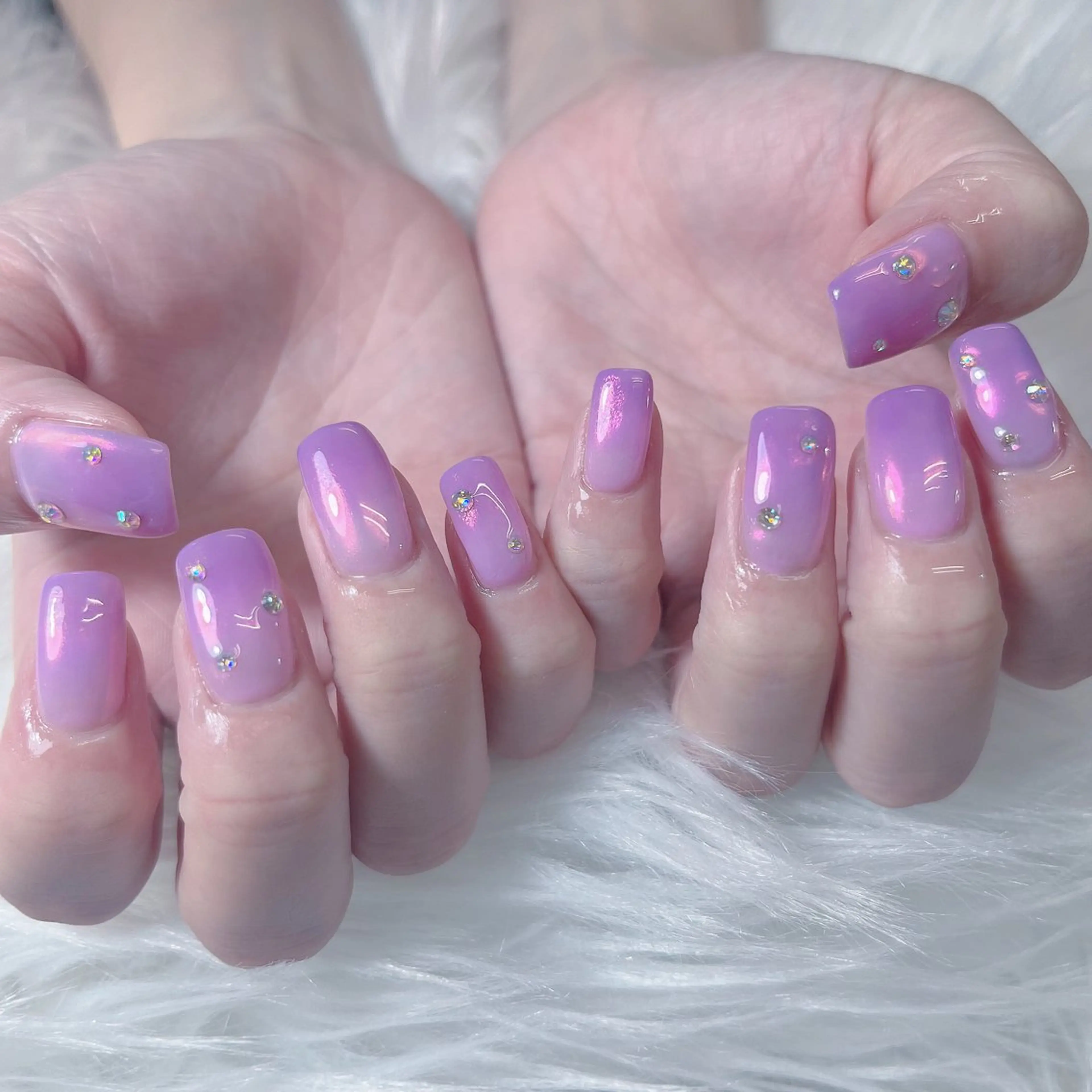 ネイル ハンドネイル Maya 🧊🫧‪のネイルデザイン
