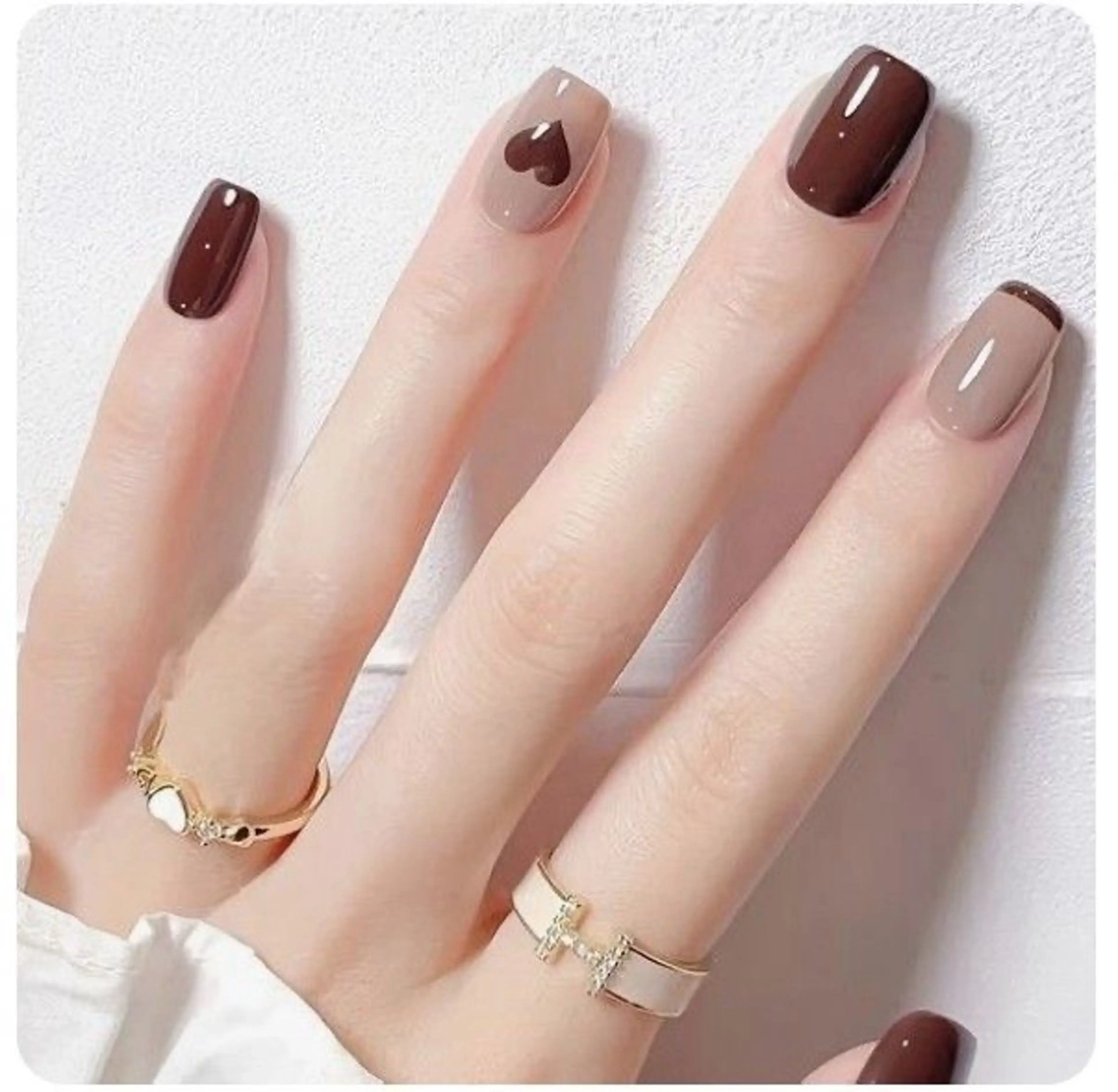 ネイル 韓国ネイル 持ち込み ハンドネイル EMI ANA.CHUOのネイルデザイン