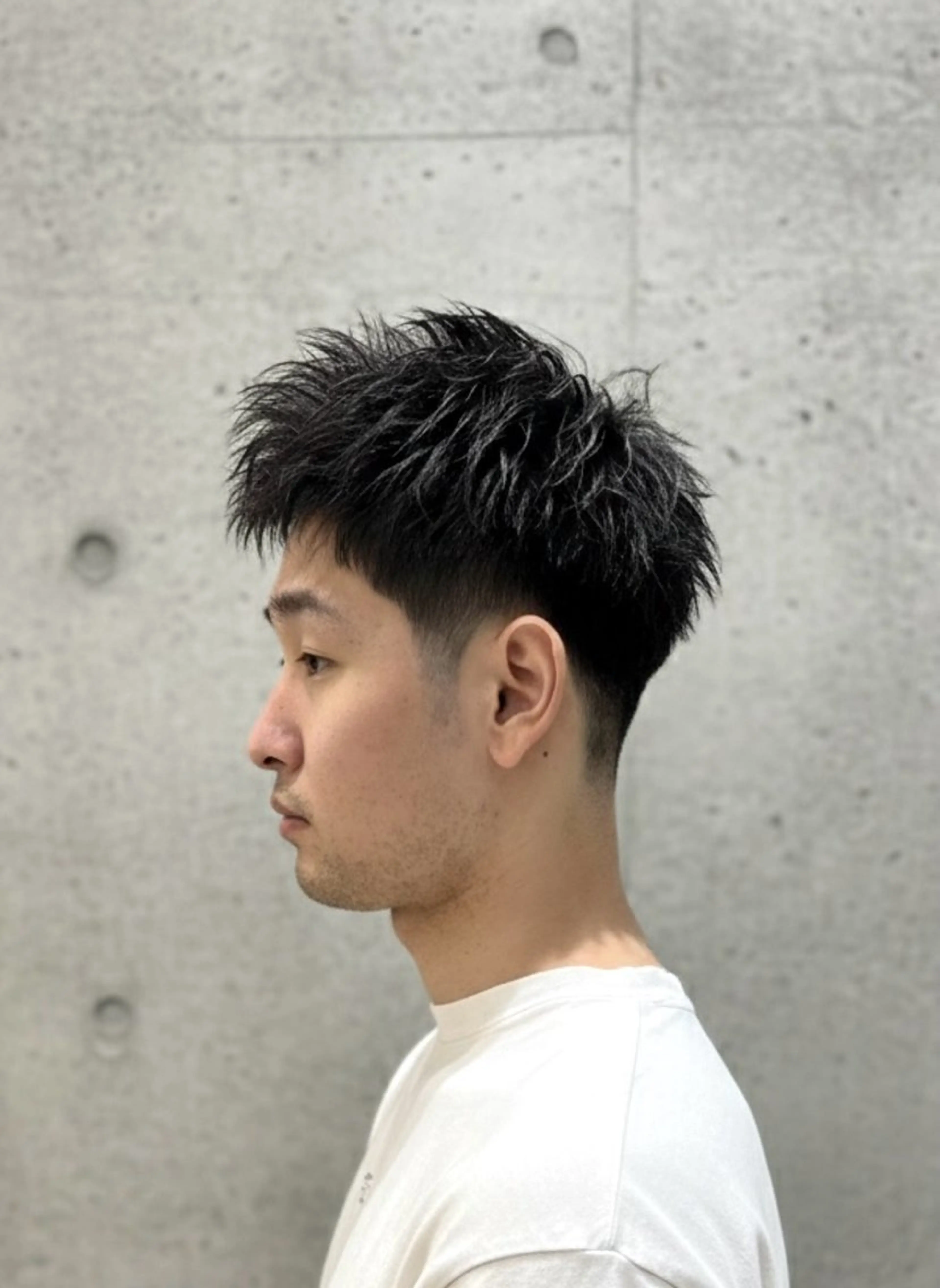 ショート パーマ メンズ メンズパーマ スパイキーショート ショートヘア カット パーマ 上質メンズスタイル /石川瑠青のヘアスタイル