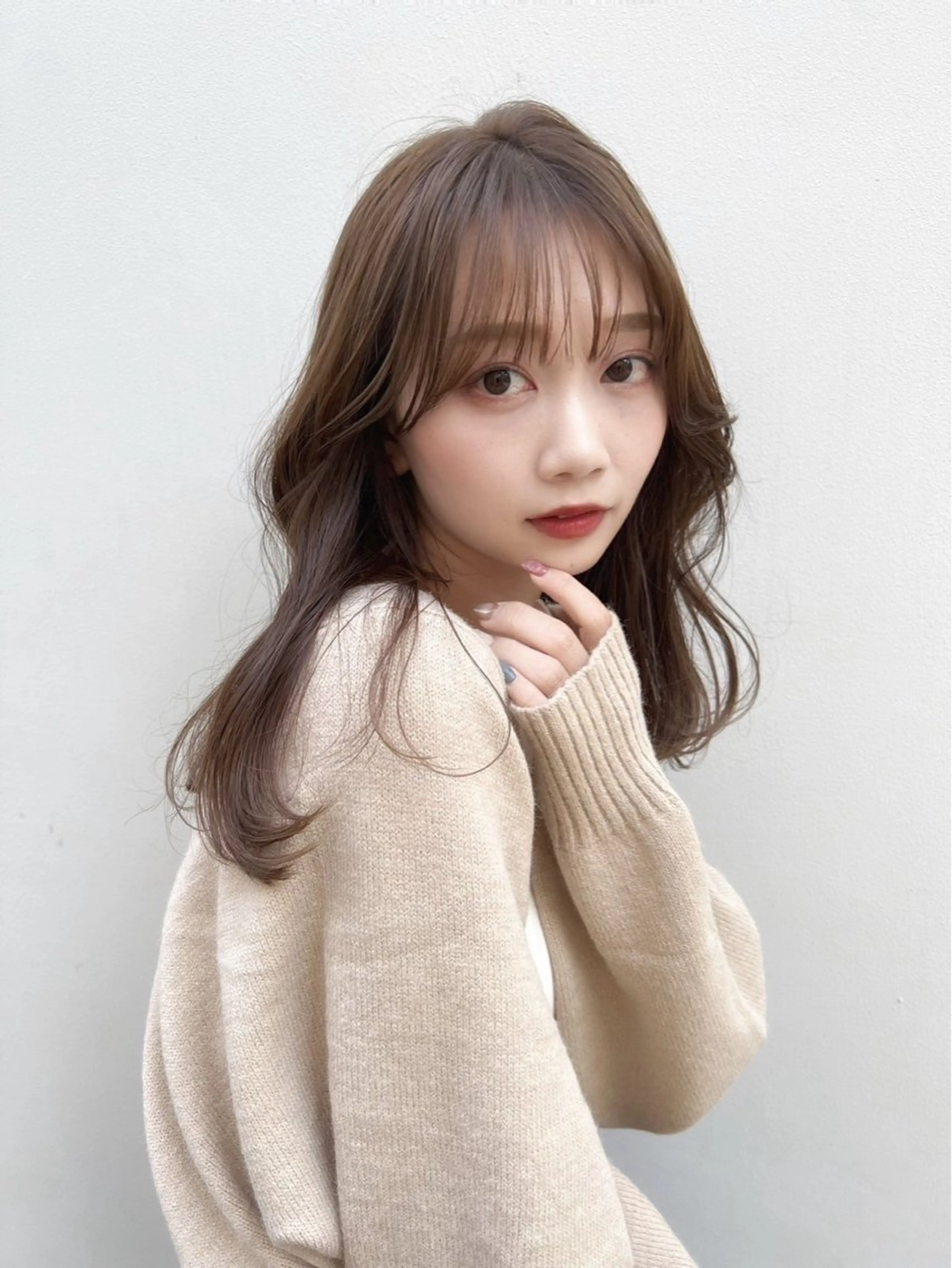 セミロング 髪質改善 トリートメント YUZA grow hair所属・Luca/ルカ 🫐のヘアスタイル