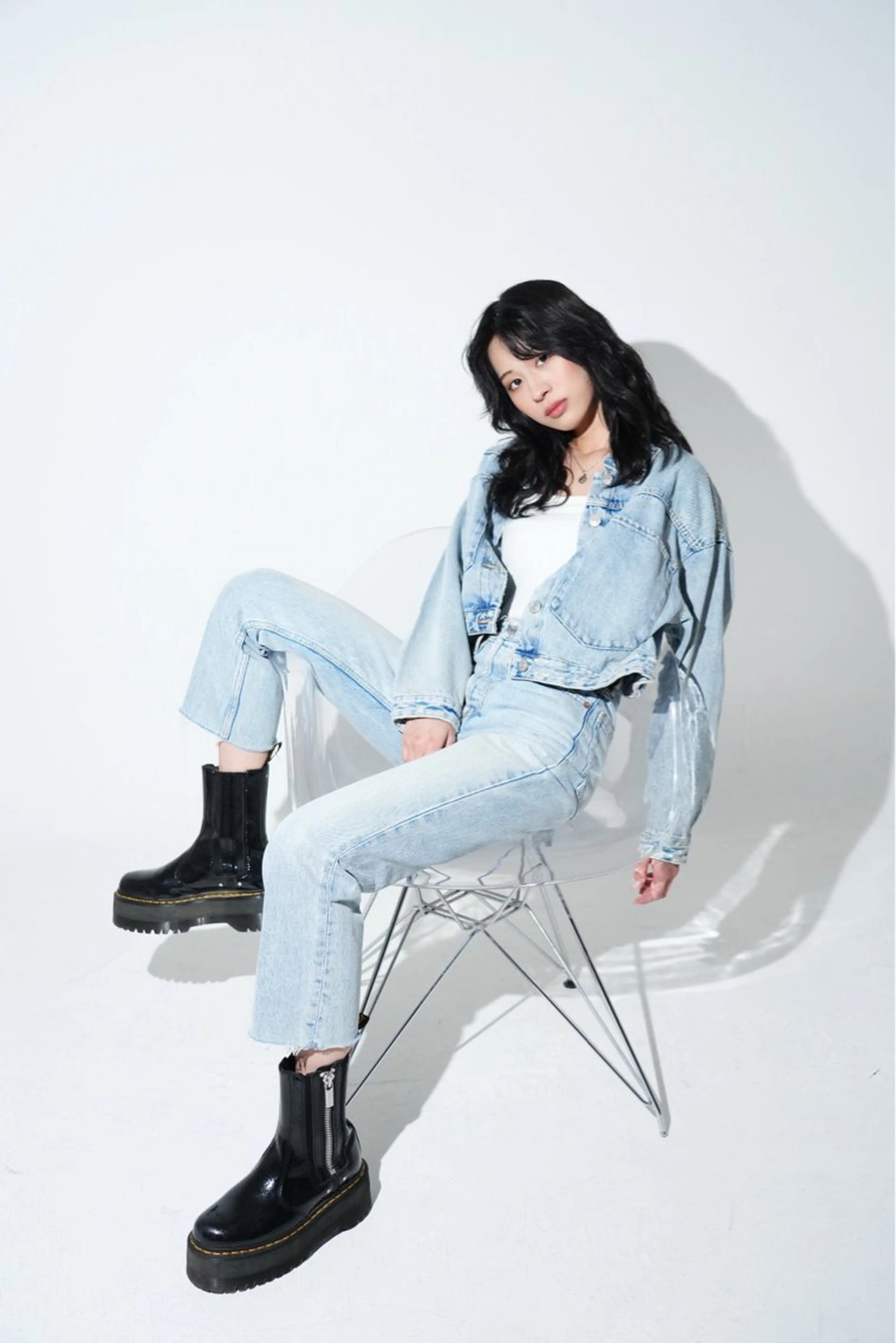 ロング カラー ヘアアレンジ 西谷 さきのヘアスタイル