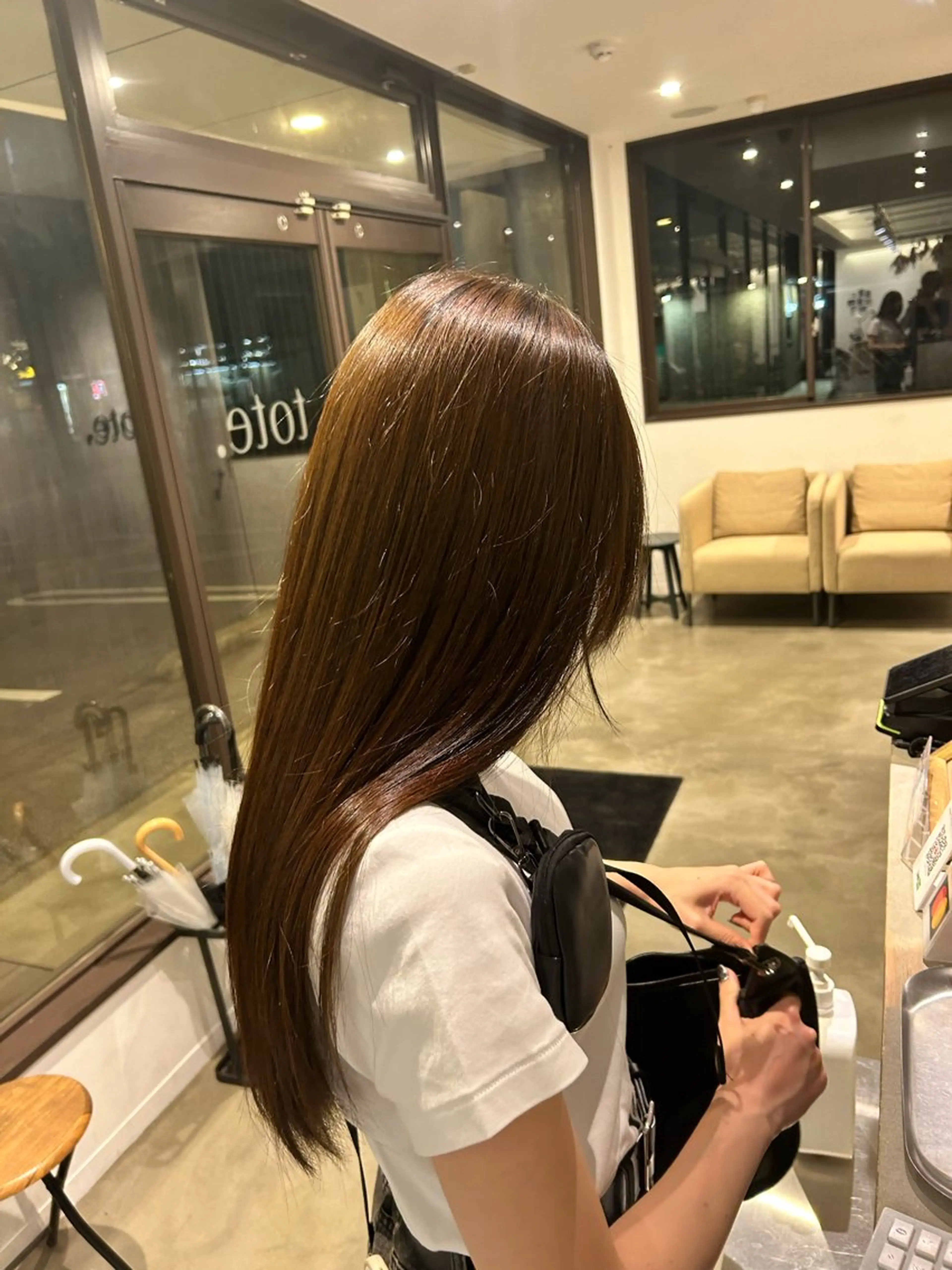 ロング カラー tote. 成瀬晃のヘアスタイル