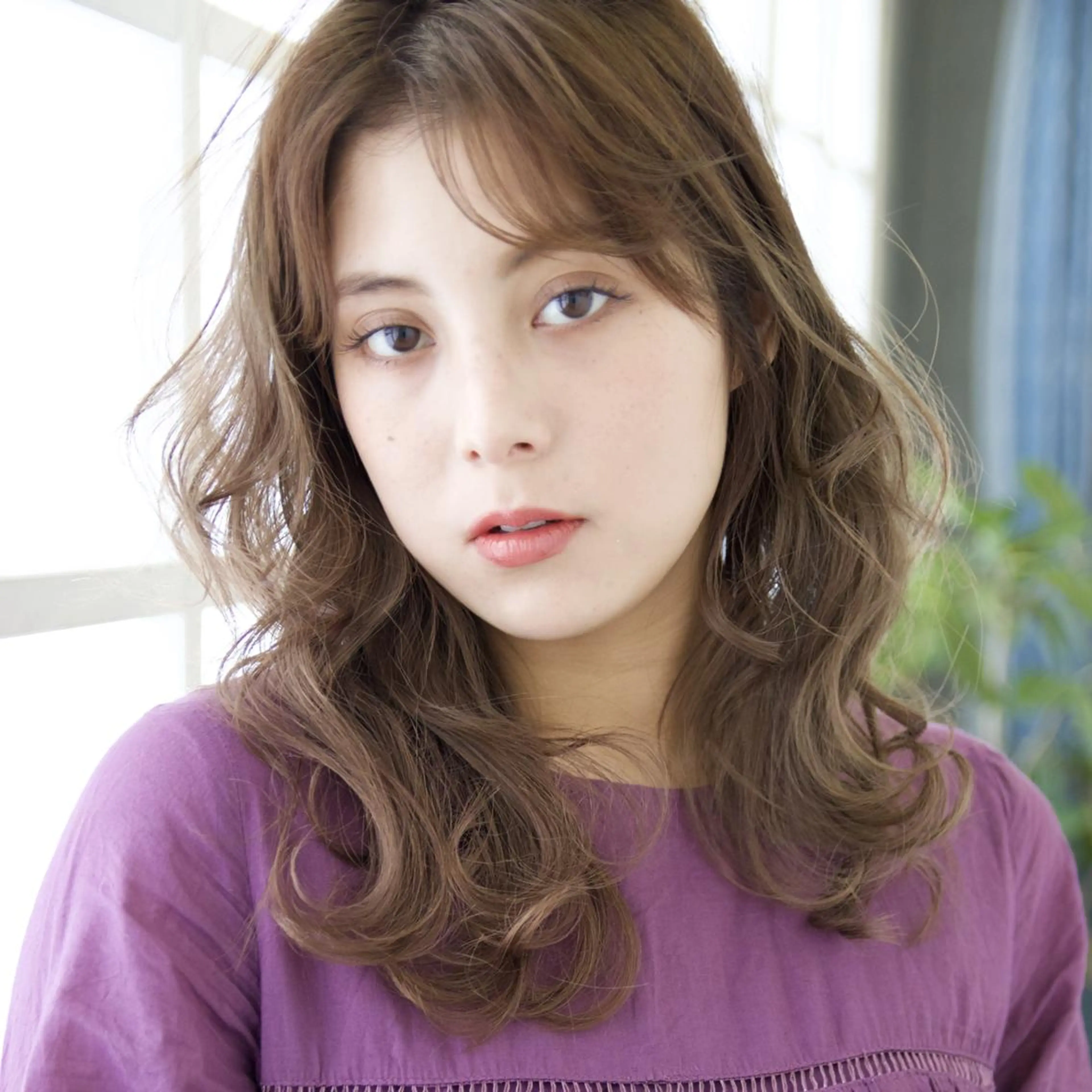 ロング カラー SOURCE 堺東のヘアスタイル