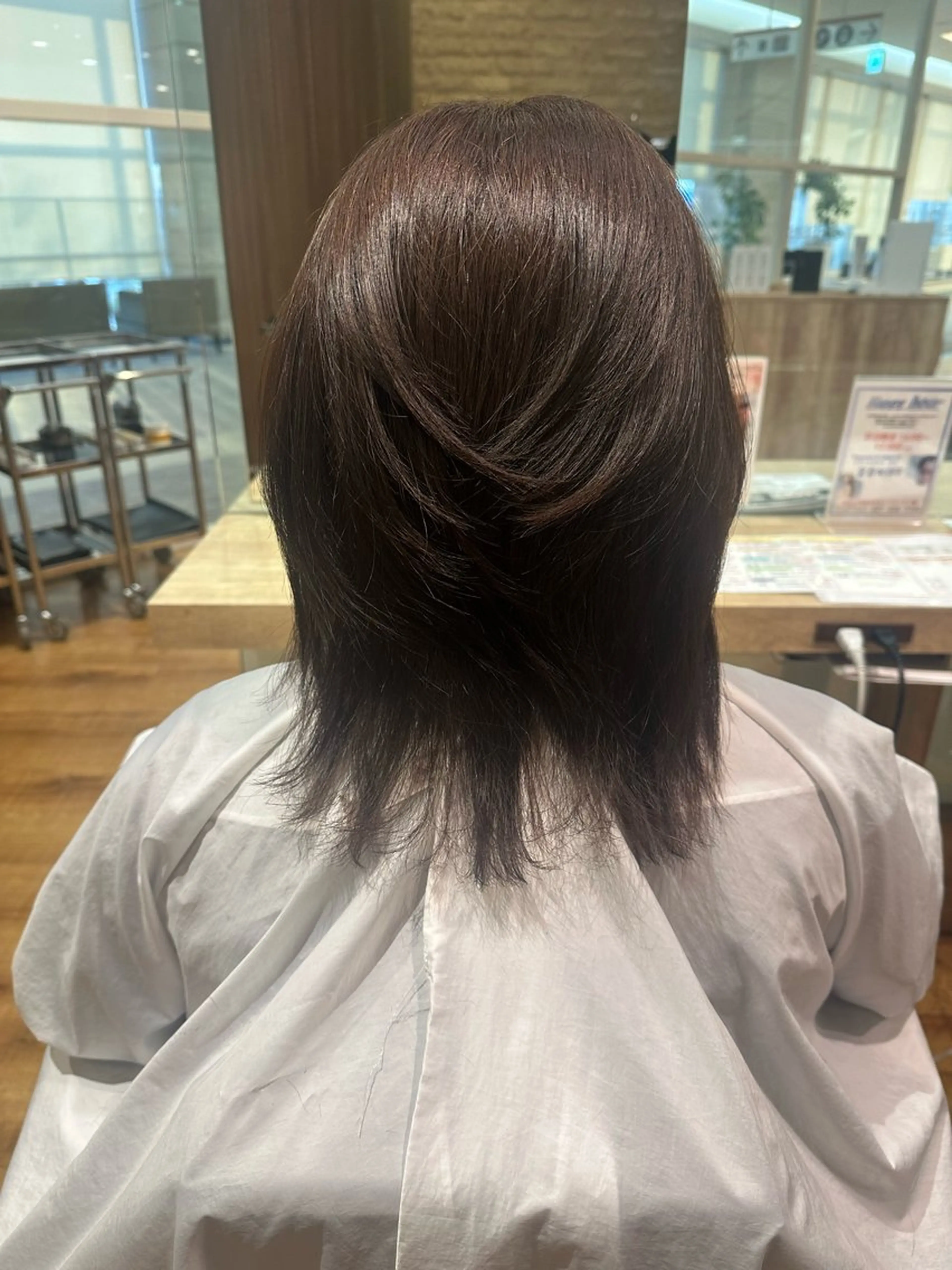 ミディアム lovehairスマーク伊勢崎店所属・岩崎 桃子のヘアスタイル