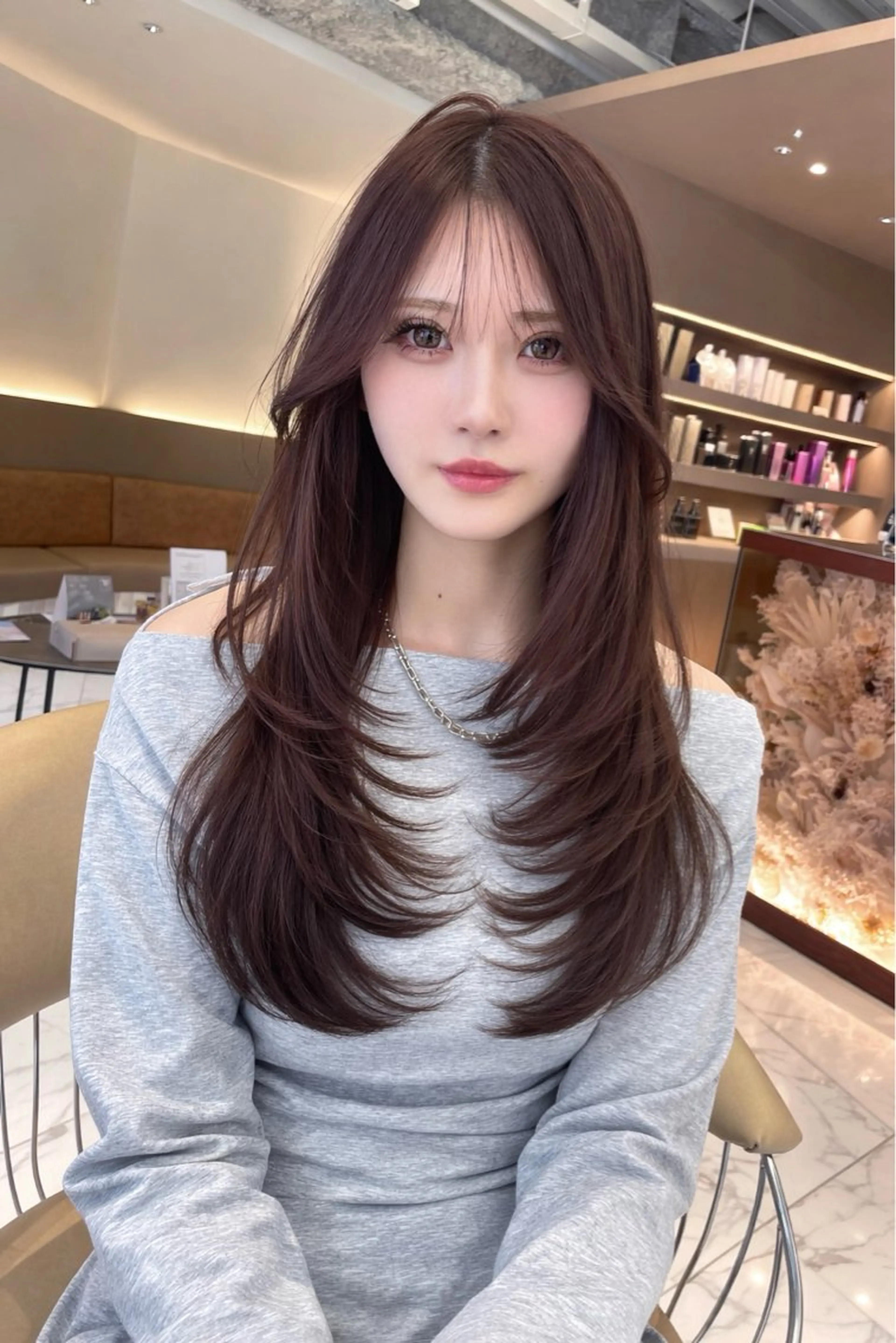 ロング カット 大西 天使のヘアスタイル