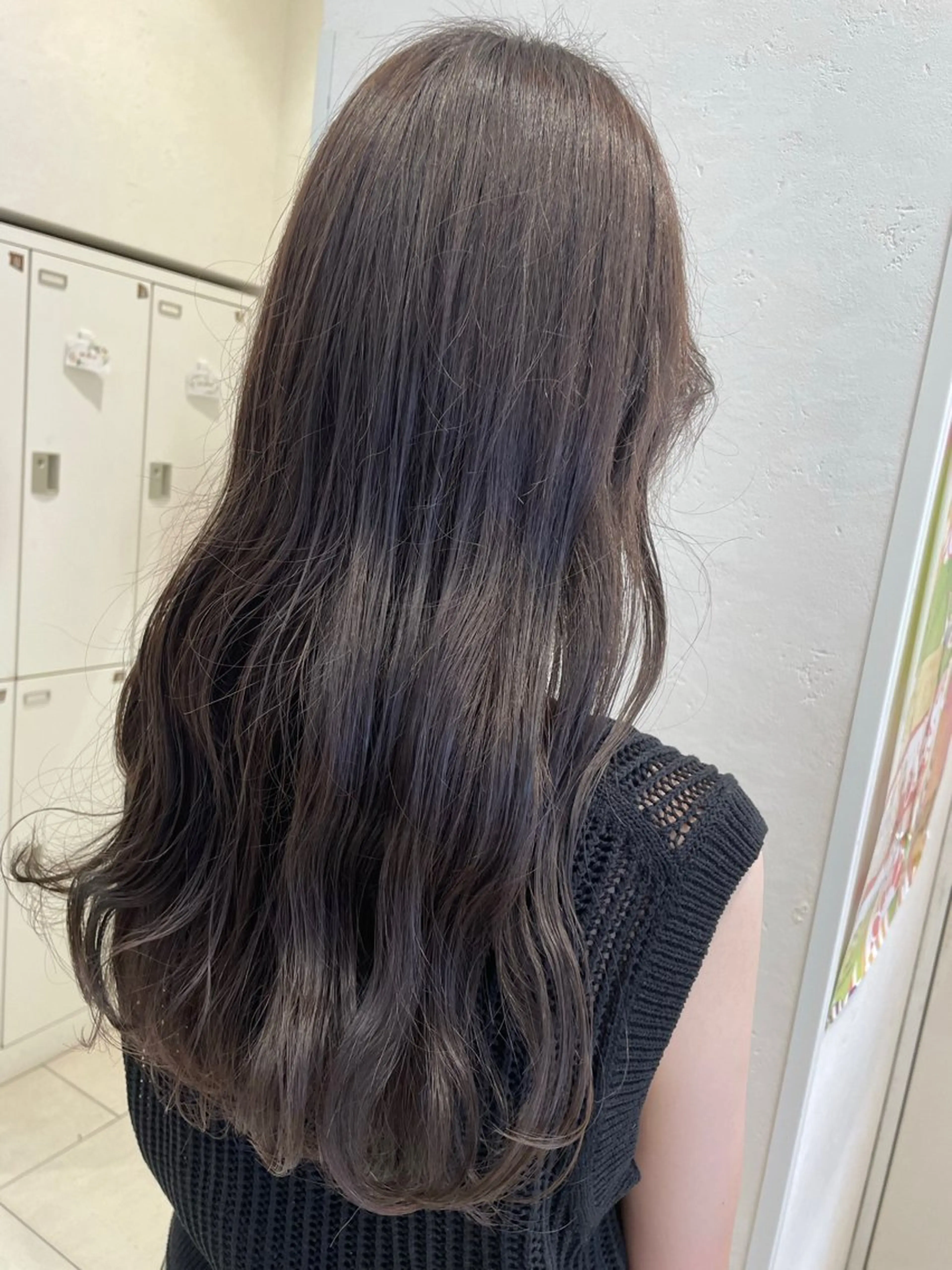 ロング カラー 透明感カラー イルミナカラー 透明感カラー🌿 藤沢Lina ななよのヘアスタイル