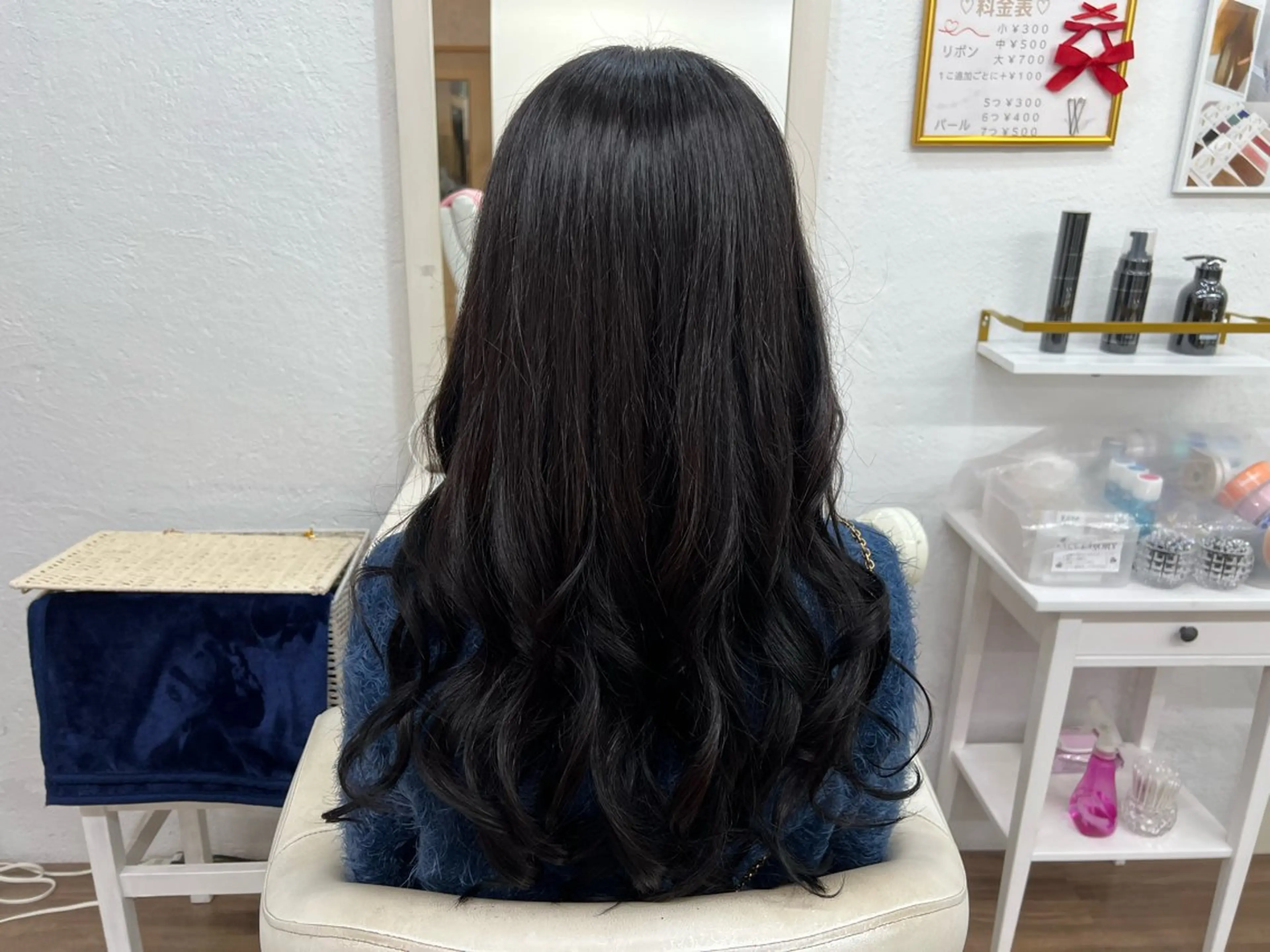 ロング ヘアアレンジ ヘアセット GLOSS 心斎橋 山上のヘアスタイル