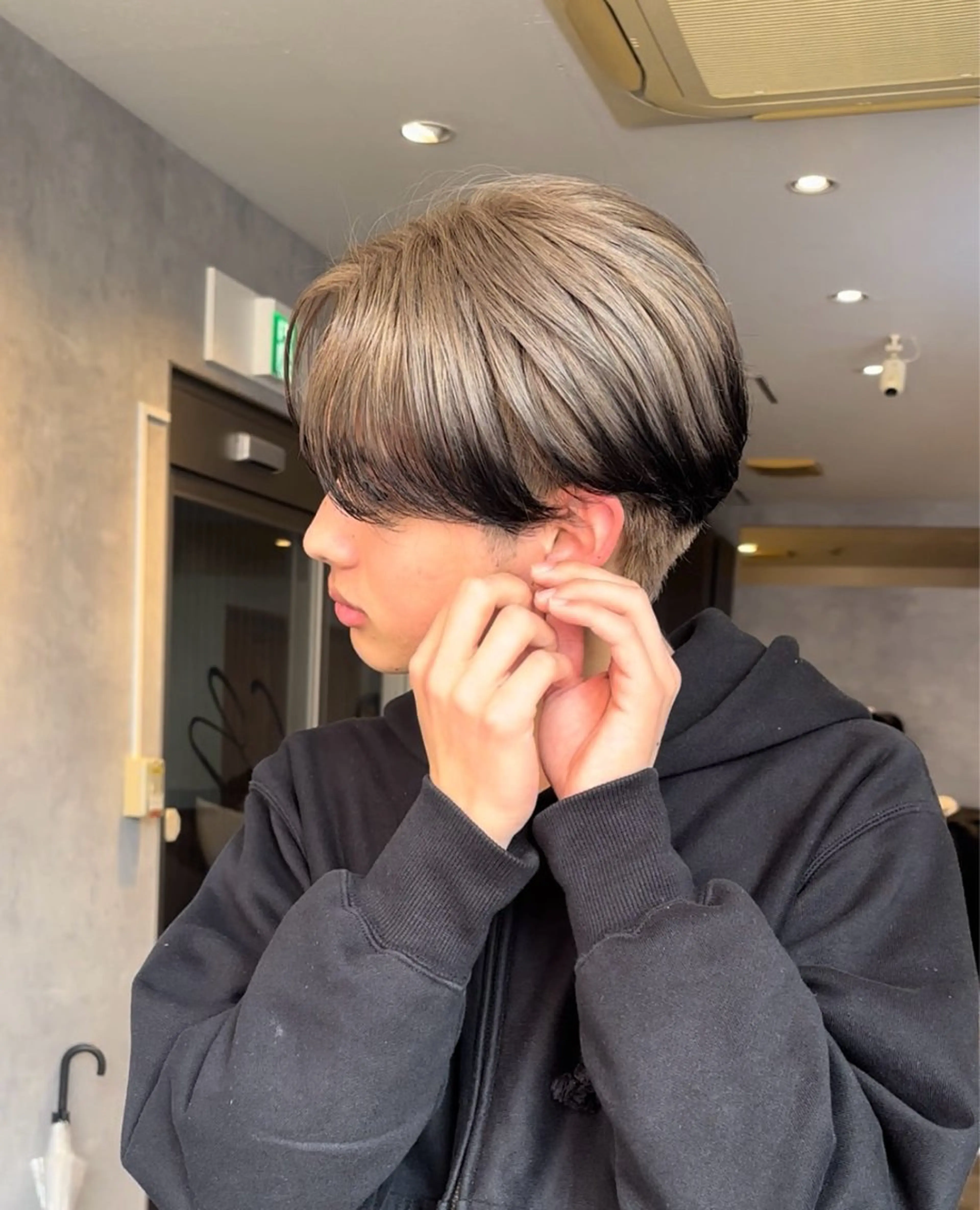 メンズ メンズ韓国風 髪質改善ストレート /Kentoのヘアスタイル