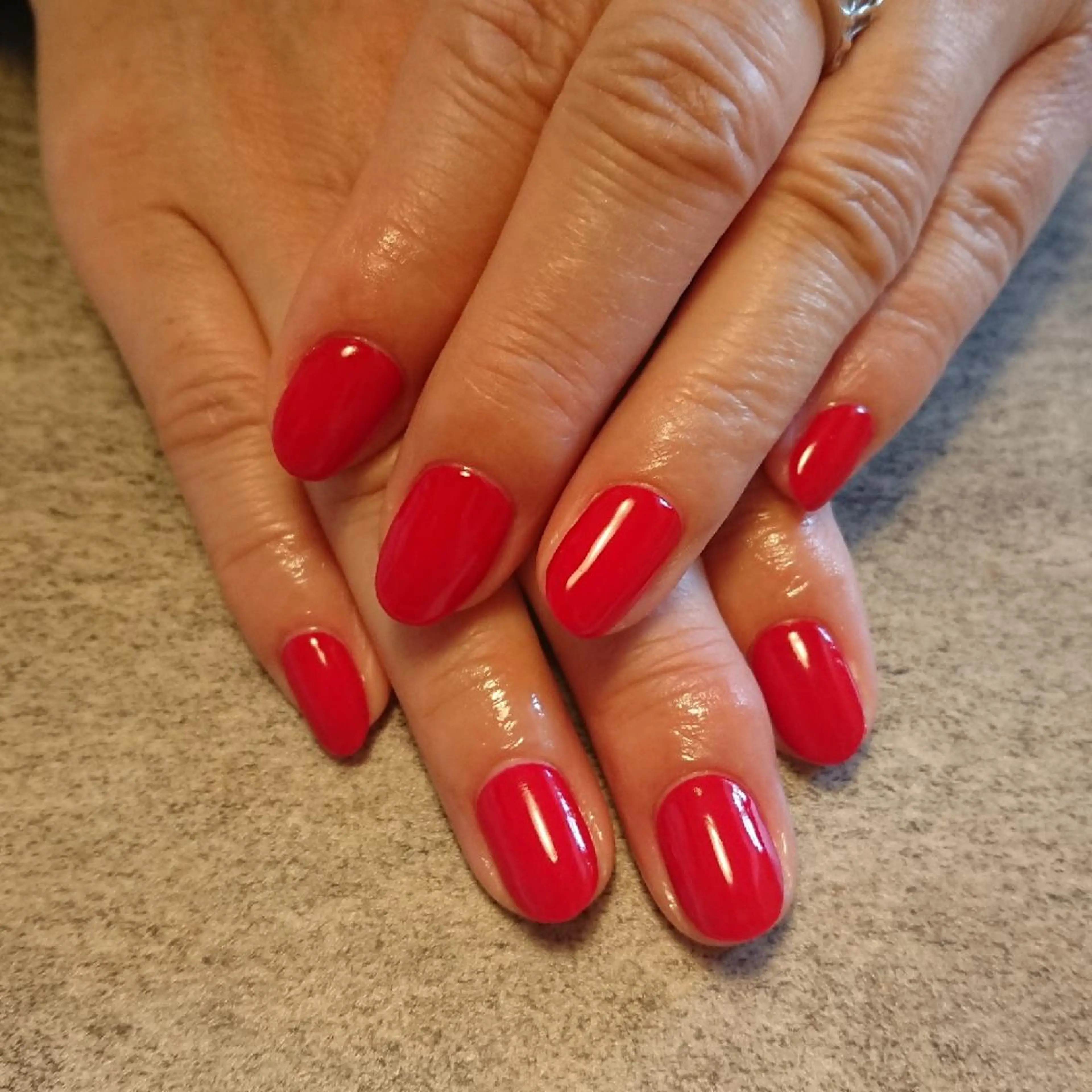 ネイル ワンカラーネイル ジェヌインネイル 河内のネイルデザイン