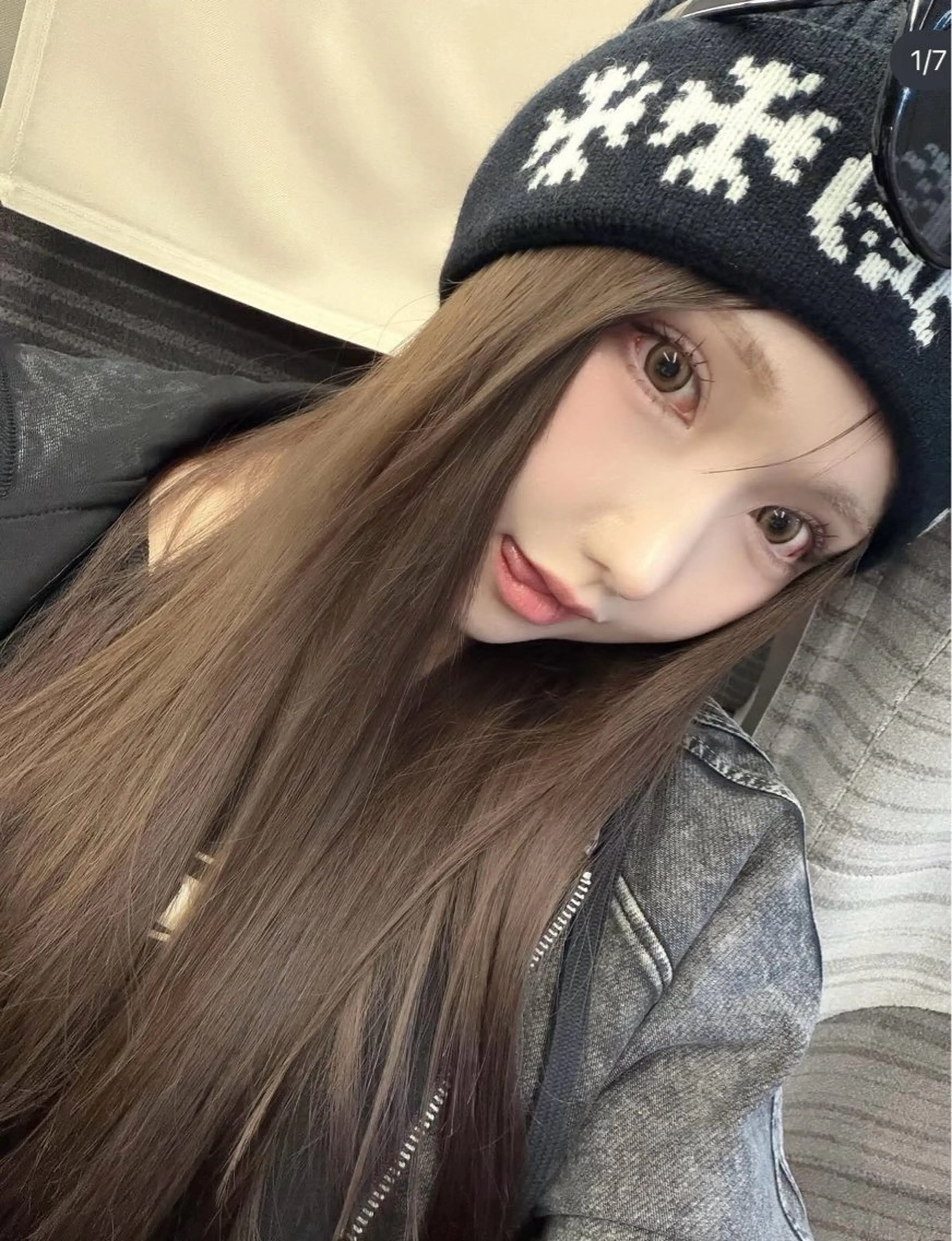 ロング カラー エクステ 🫧シールエクステ/ 艶カラー🫧アサミ️のヘアスタイル