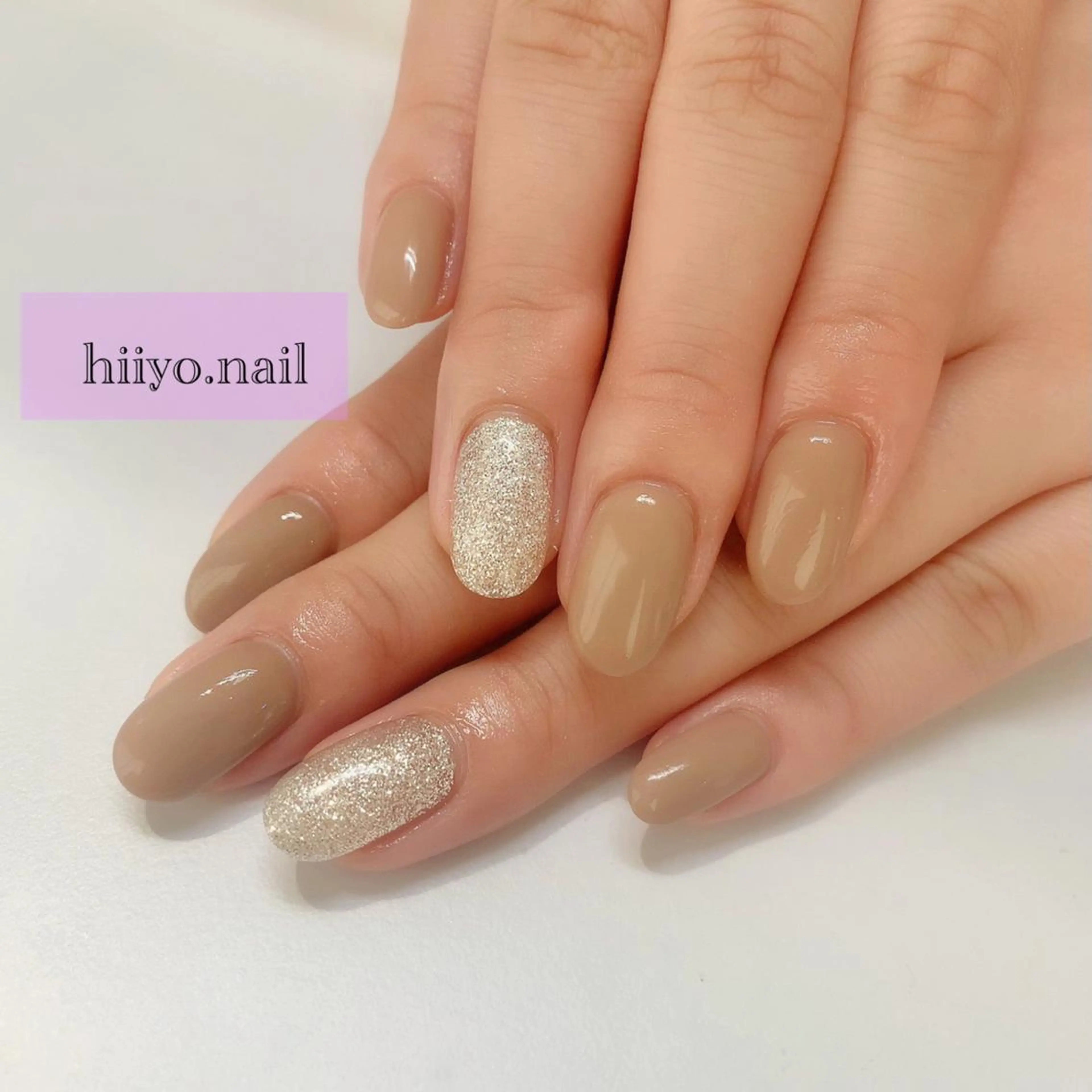 ネイル オフィスネイル シンプルネイル ハンドネイル hiyo🫧ネイル /渋谷💍🎀のネイルデザイン