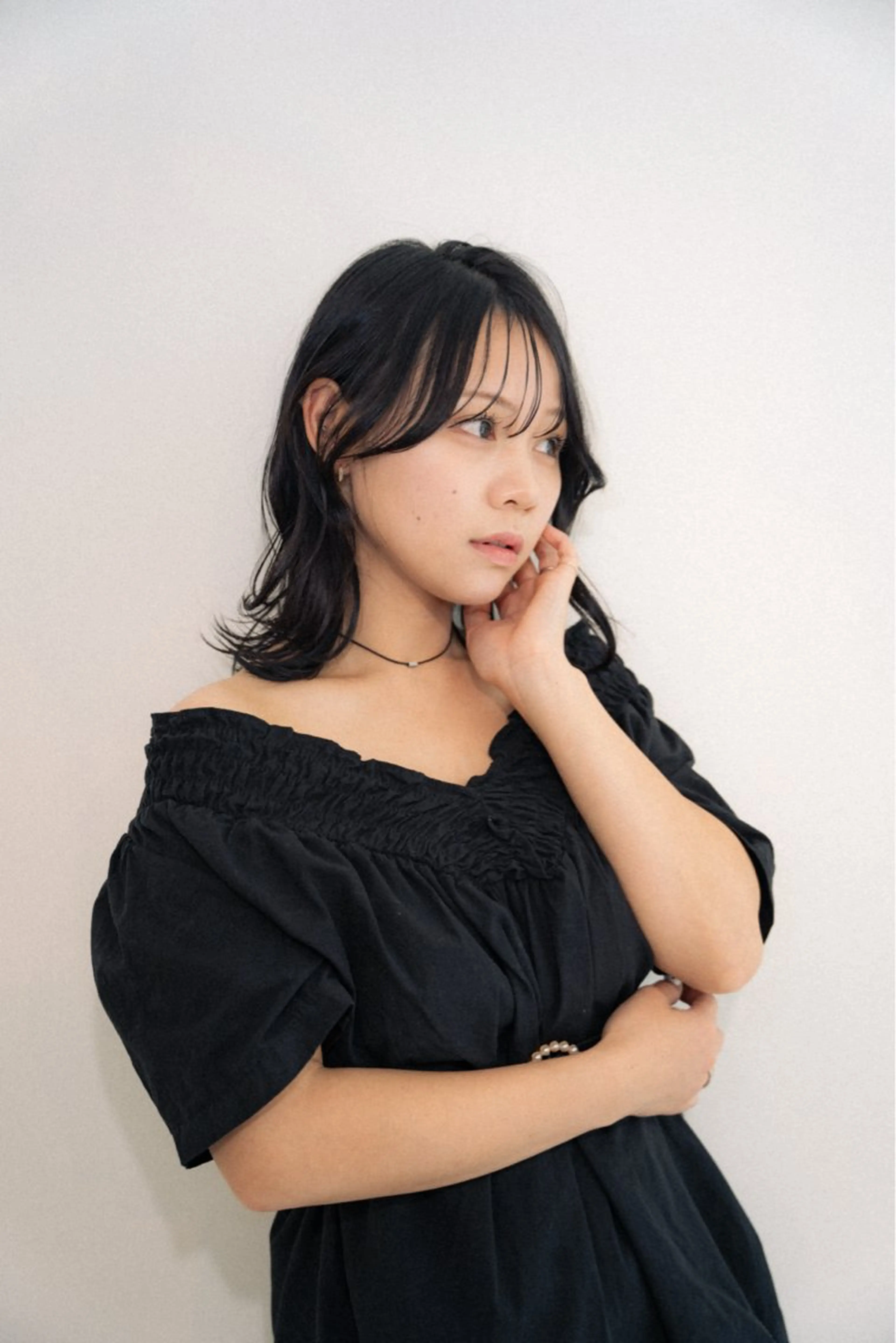 ミディアム ミディアムレイヤー 顔周りカット レイヤーカット SHICUNEアサミ /ショート/メンズのヘアスタイル